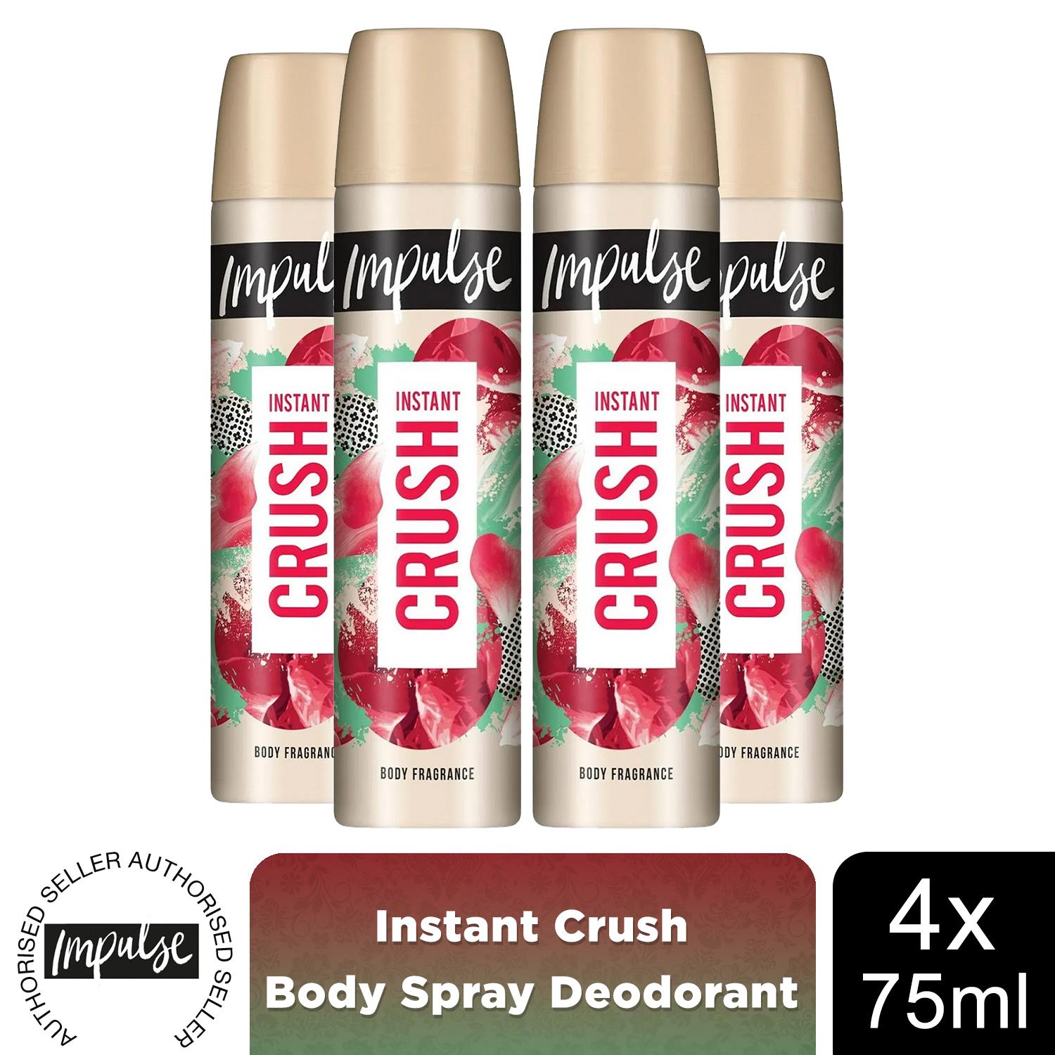 Impulse Body Spray Deodorant with Blend of Natural Scents 75ml, Multi-Packs - Picture 22 of 177