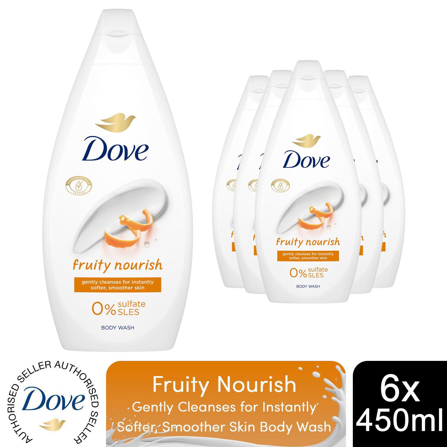 Dove Body Wash Moisturising Cream Caring/Pampering/Soothing 3x, 6x or 12x, 450ml - Picture 99 of 219