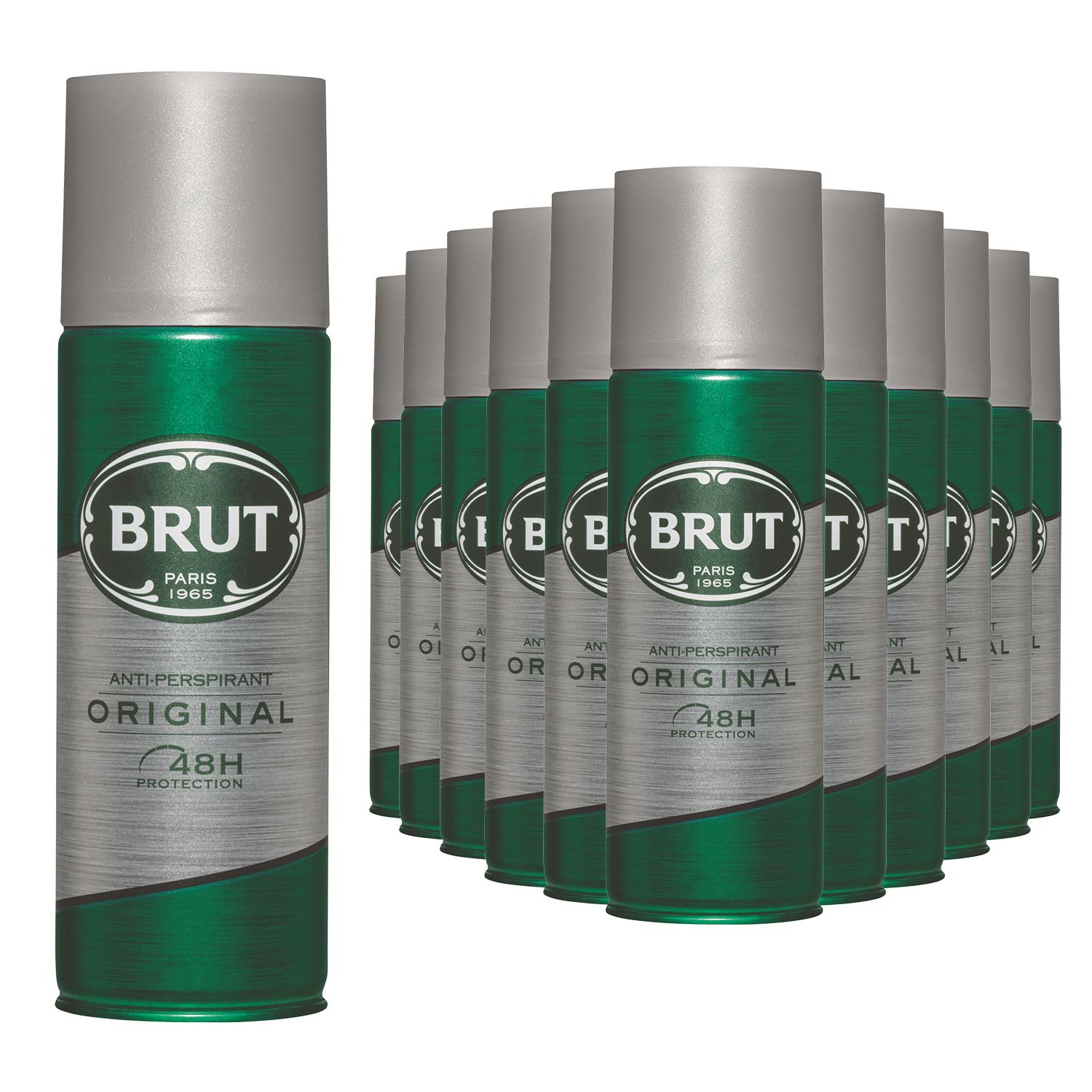 Brut Original Men's Anti-Perspirant Deodorant with Distinctive Fragrance, 200ml - Picture 33 of 33