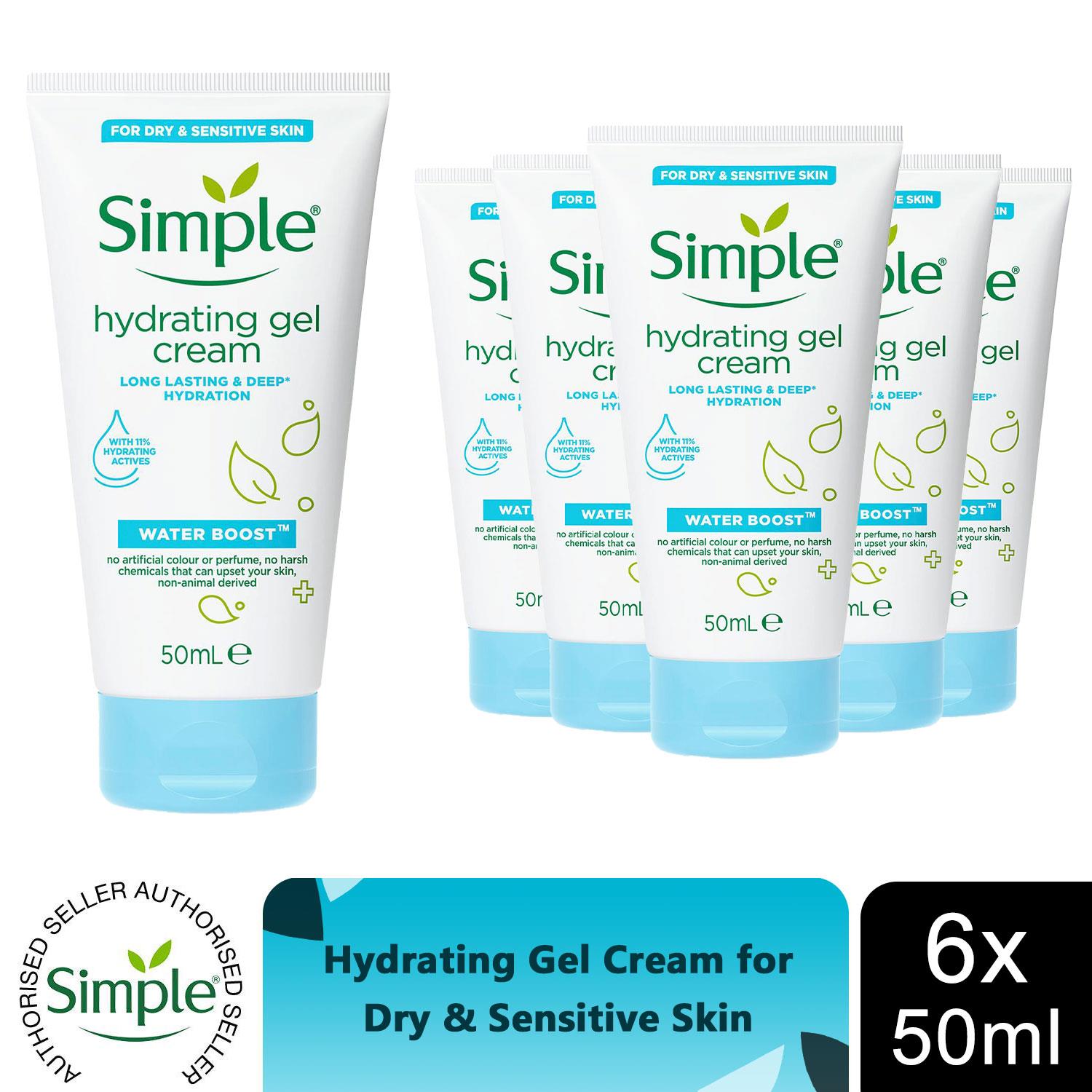 Simple Water Boost Hydrating Moisturisers, Cleanser & Face Mask For Dry Skin - Picture 51 of 89