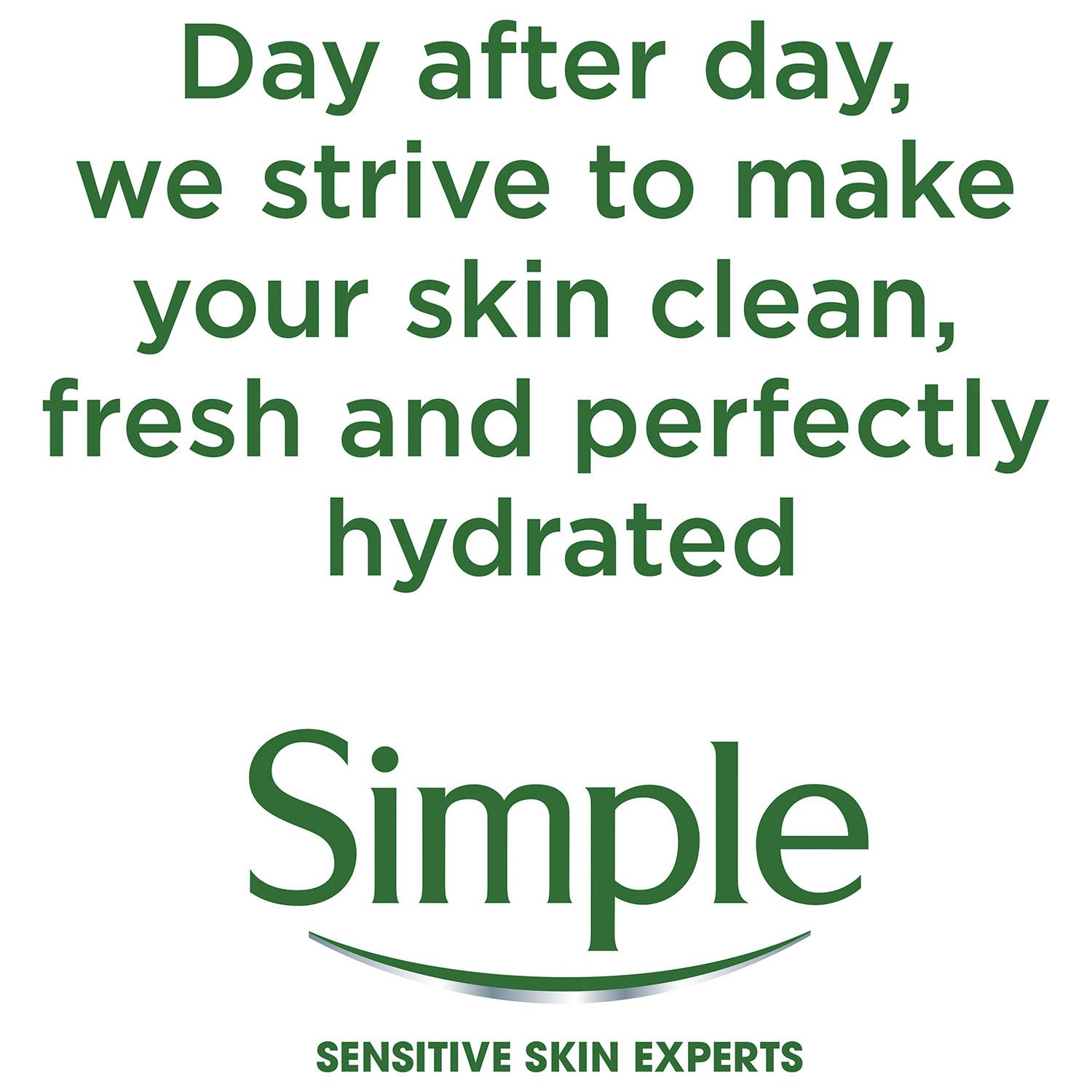 Simple WaterBoost Gel Wash150ml, Gel Cream50ml, or Night Cream50ml with Minerals - Picture 52 of 52