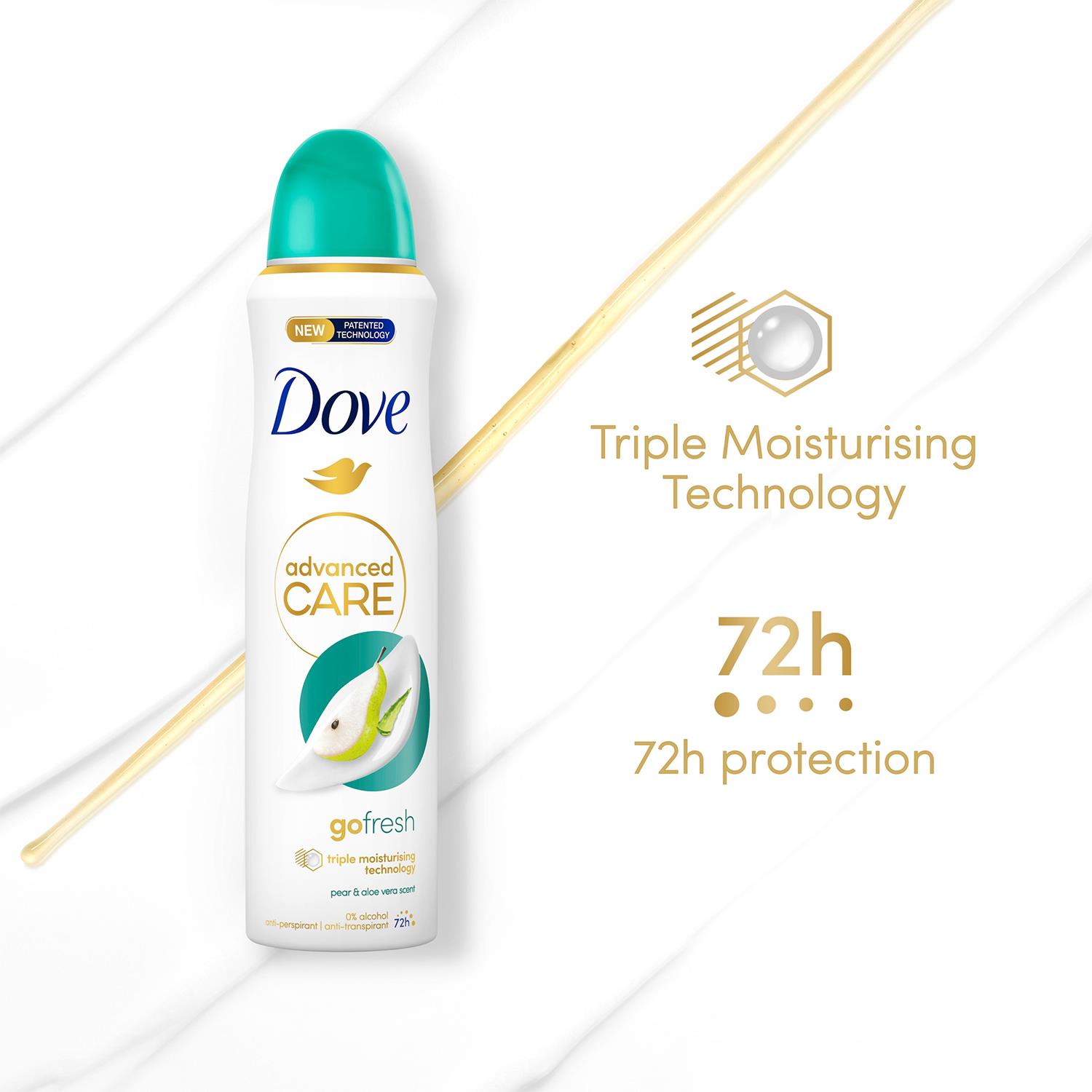 Dove Advanced Care Antiperspirant 72H Protection Deodorant Spray for Women,200ml - Picture 58 of 370