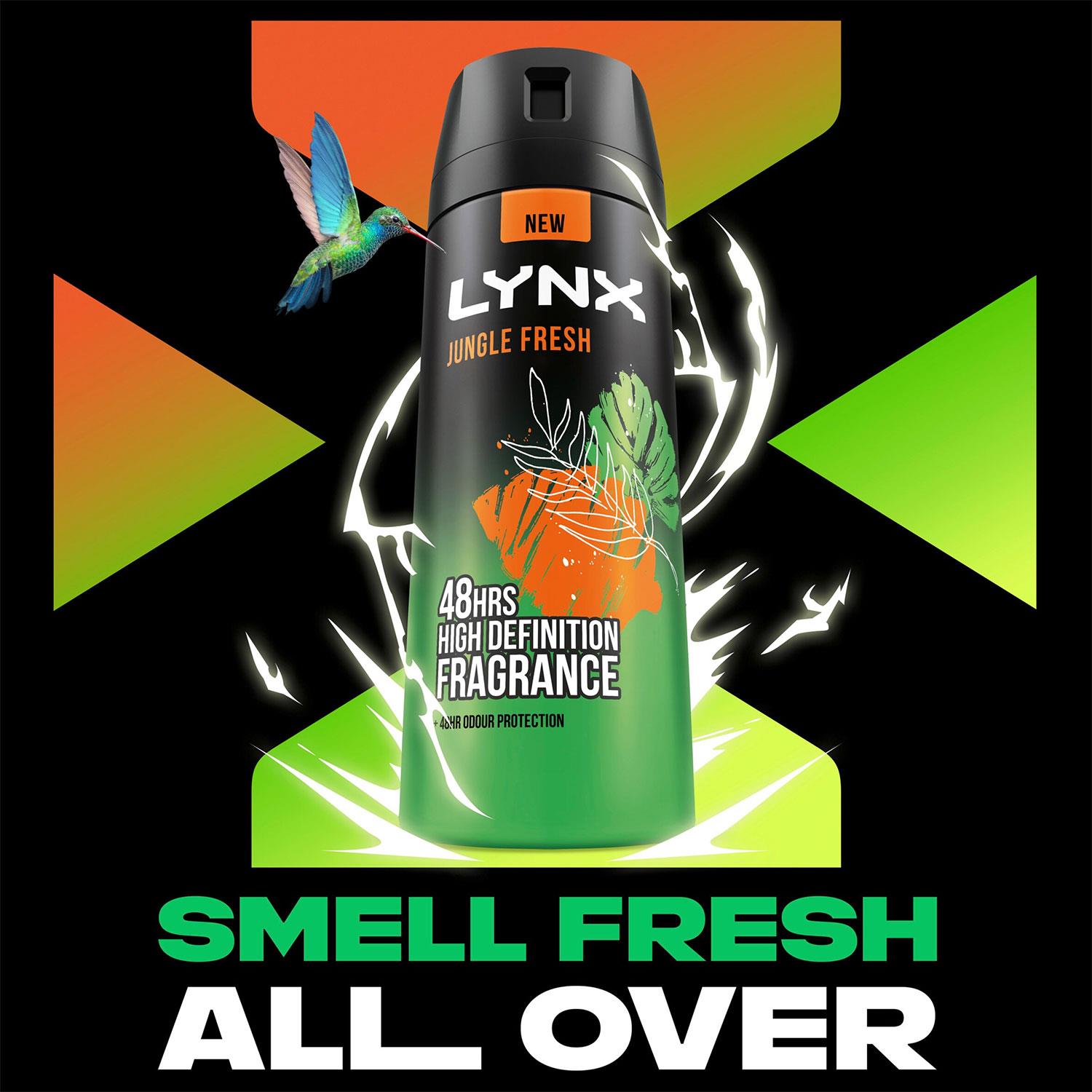 Lynx 48-Hour Odour Protection Body Spray Deodorant, 3 or 6 Pack, 150ml - Picture 175 of 185