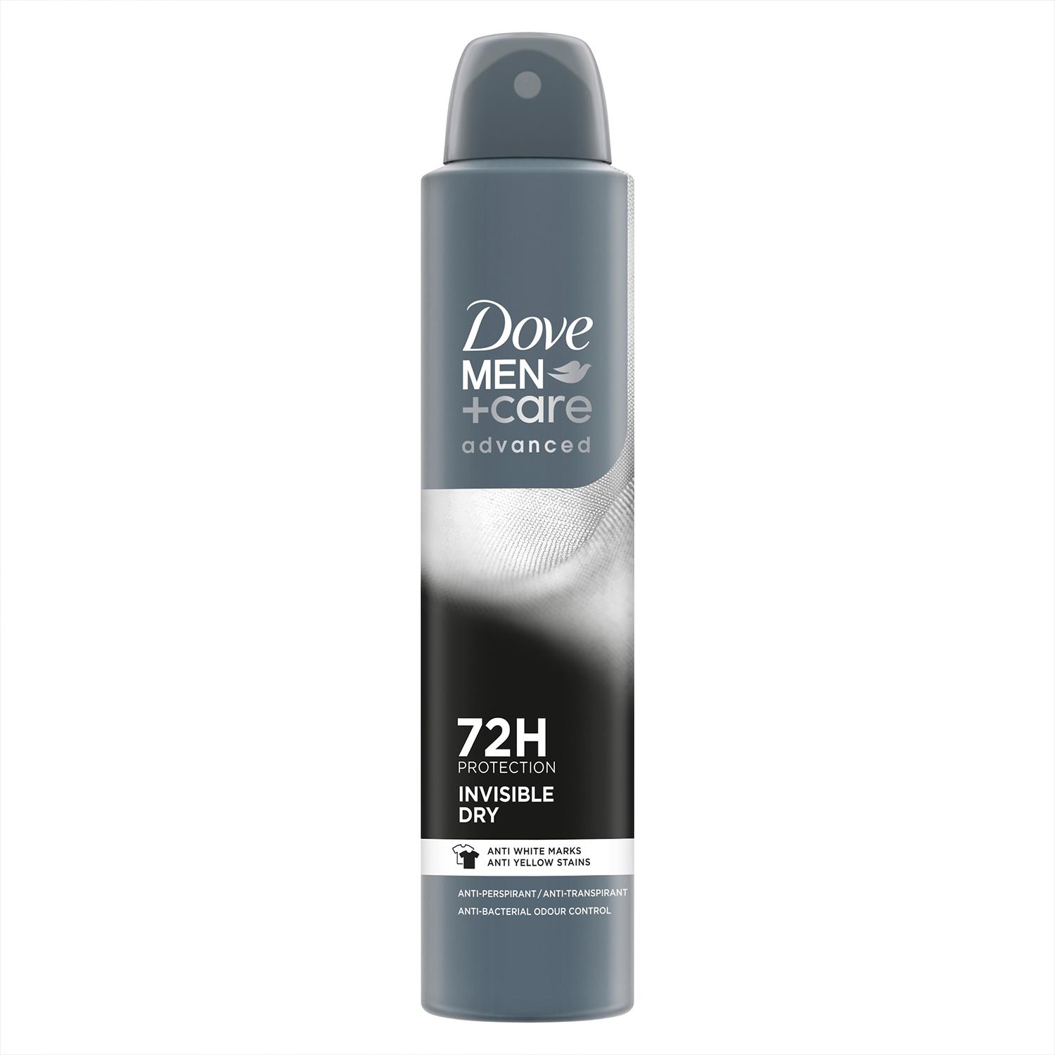 Dove Anti-Perspirant Men+Care Advanced 72H Protection Deodorant 200ml, 3 Pack - Picture 53 of 78