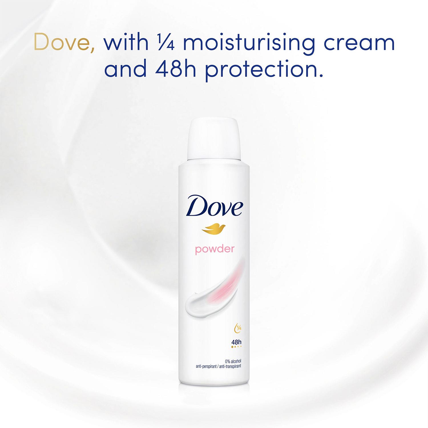Dove Anti-Perspirant with 48H Sweat Protection Deodorant Spray 200ml, 6 Pack - Picture 49 of 56
