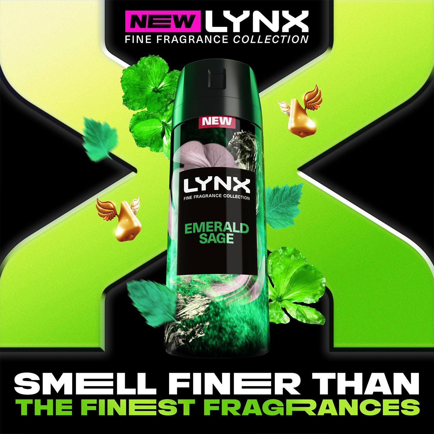 Lynx Fine Fragrance Collection 72H Fresh Premium Deodorant Body Spray, 24x 150ml - Picture 57 of 66