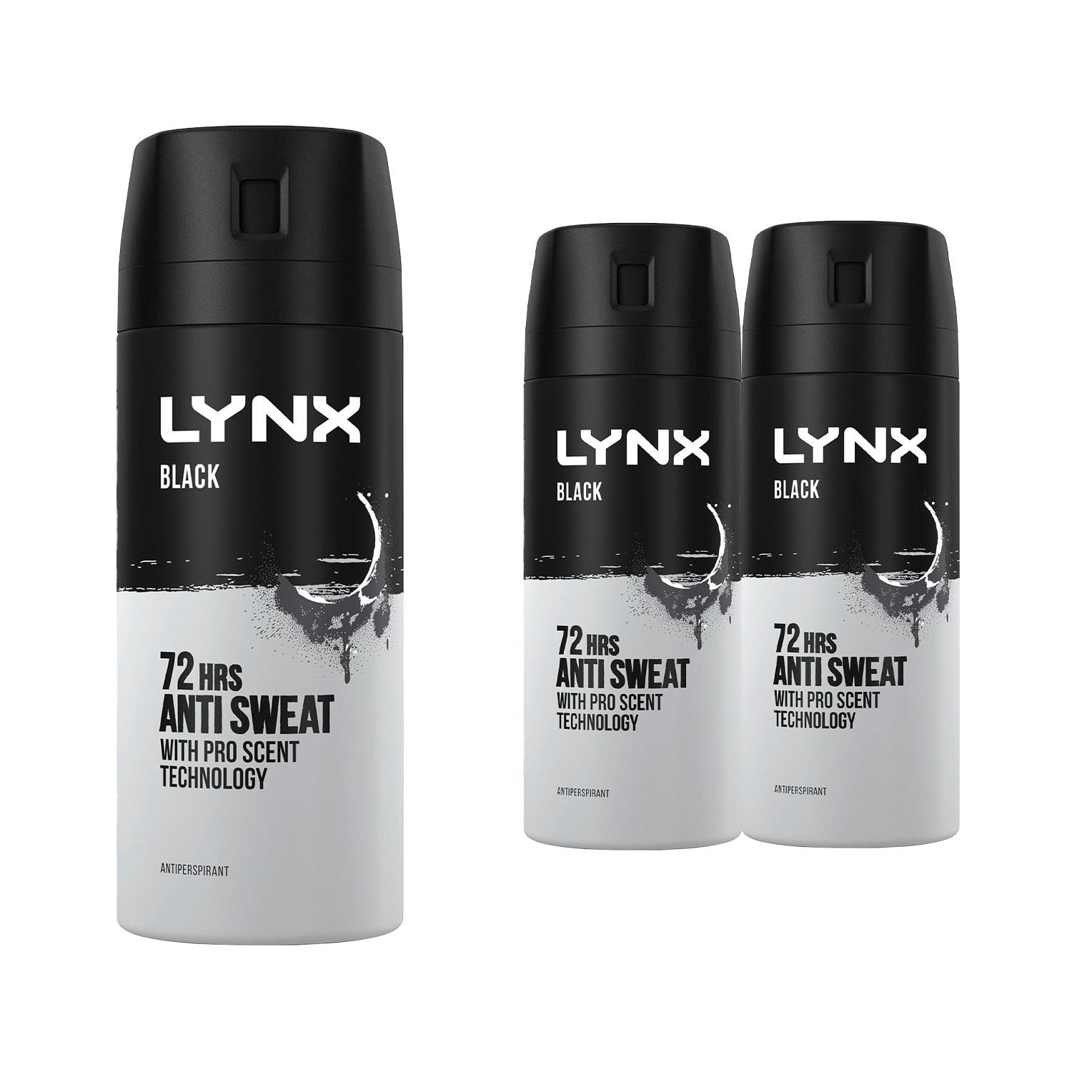 Lynx 72H Anti Sweat Body Spray Africa/Gold/Black/Dark Temptation, 3x or 6x 150ml - Picture 38 of 49