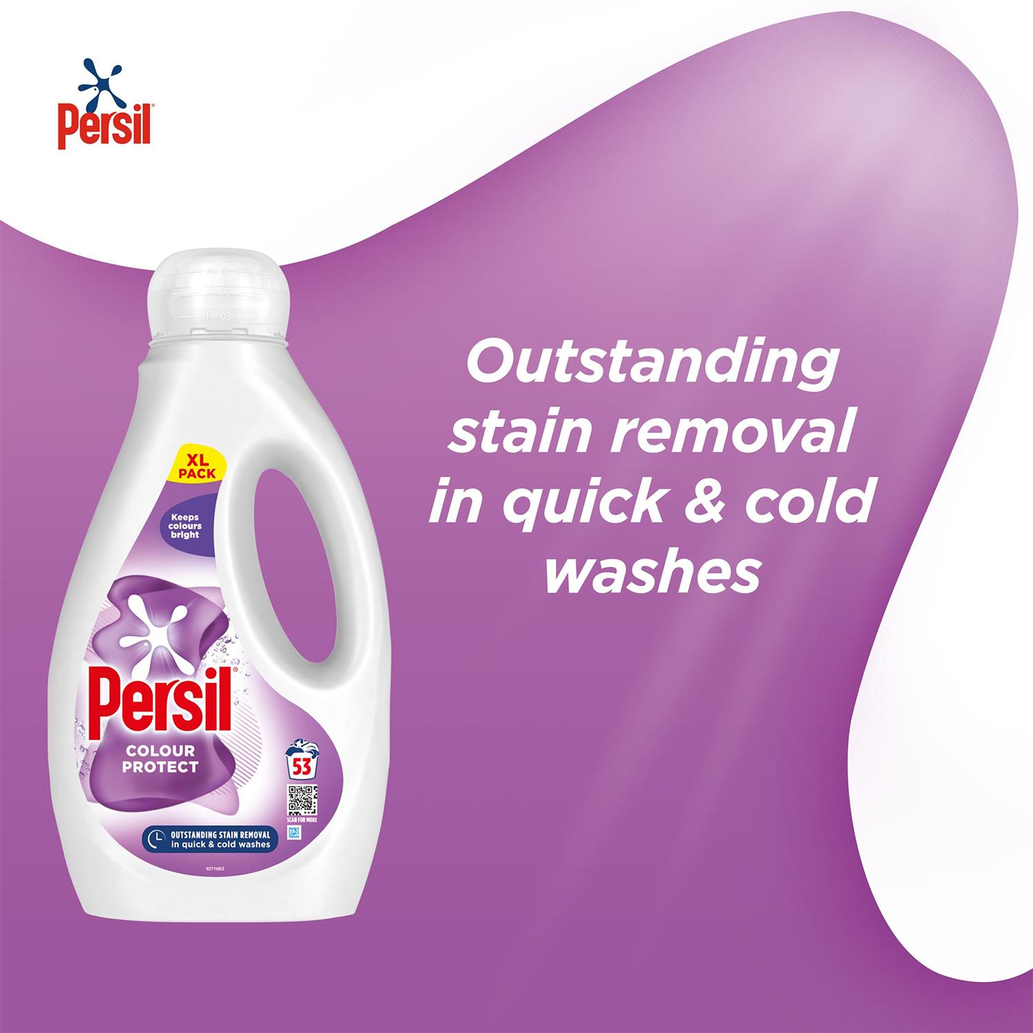 2x53W or 4x53W Persil Bio, NonBio, Colour Washing Liquid Detergent 1.431Litre - Picture 32 of 53