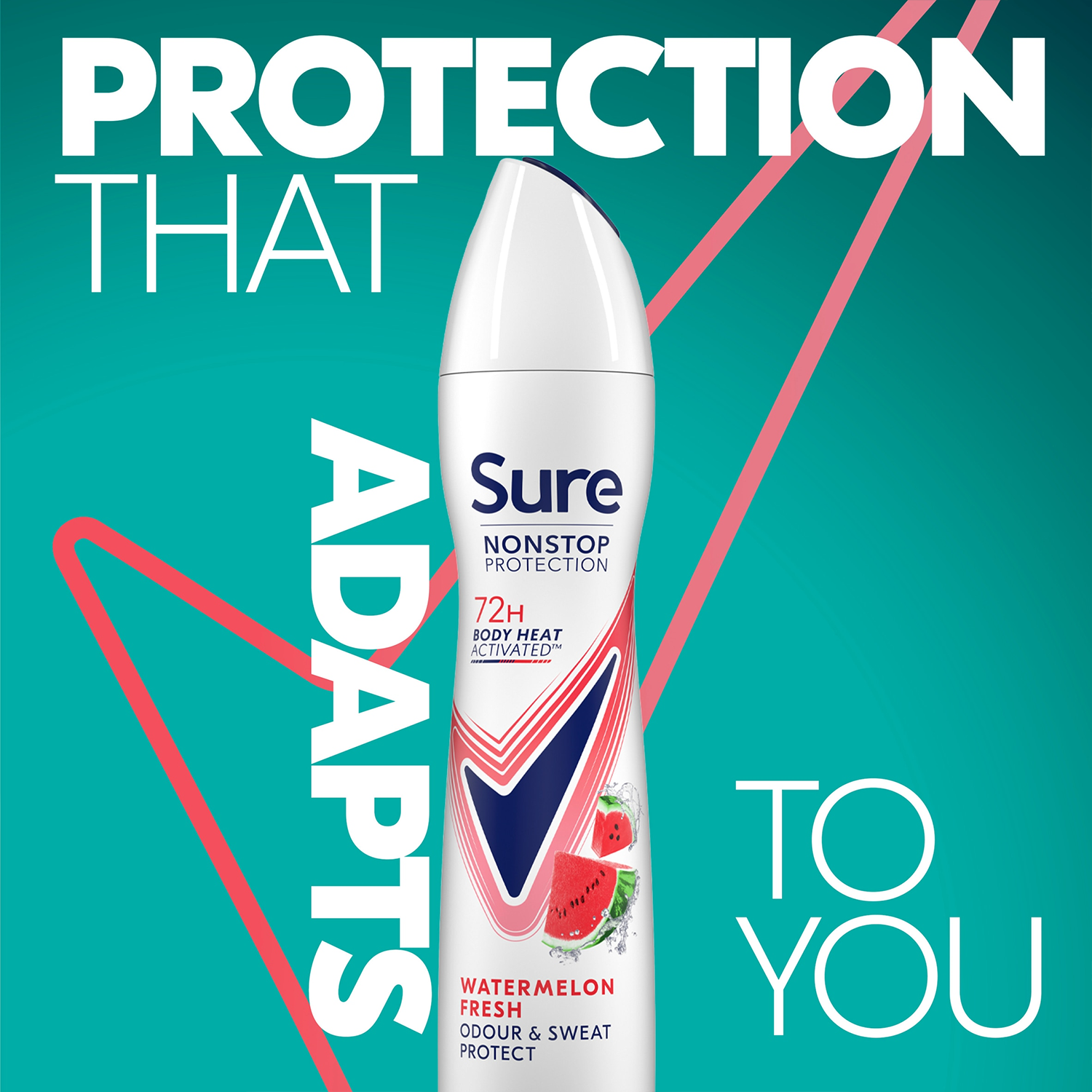 Sure Women Anti-perspirant 72H Nonstop Protection Deodorant, 250ml 6 Pack - Picture 76 of 90