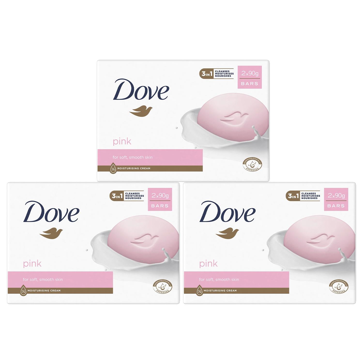 Barra Crema de Belleza Hidratante Dove para Piel Sensible y Suave, Suave, 2x90g - Imagen 19 de 81