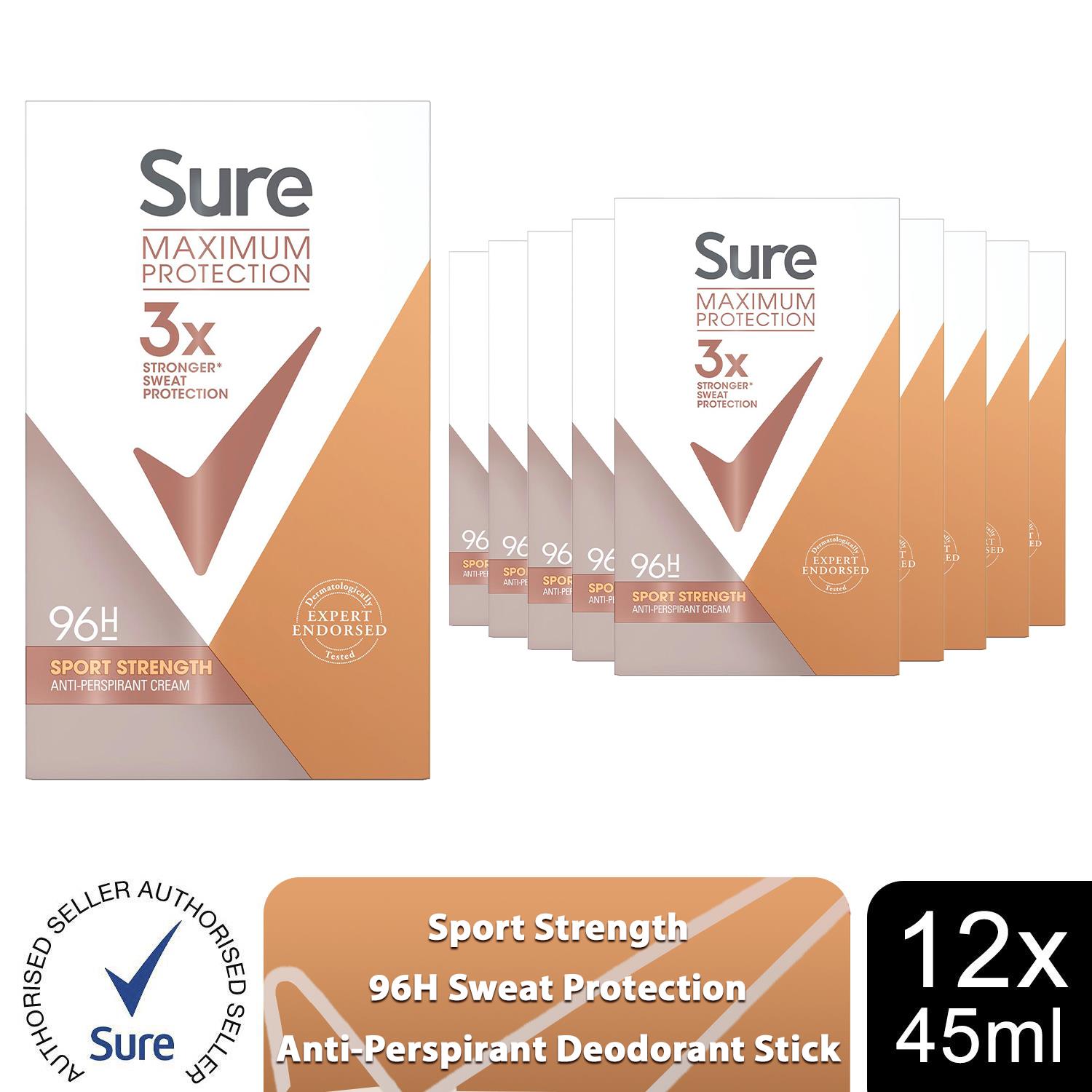 Sure Women Maximum Protection Anti-Perspirant Deodorant Cream, 45ml - Picture 132 of 142