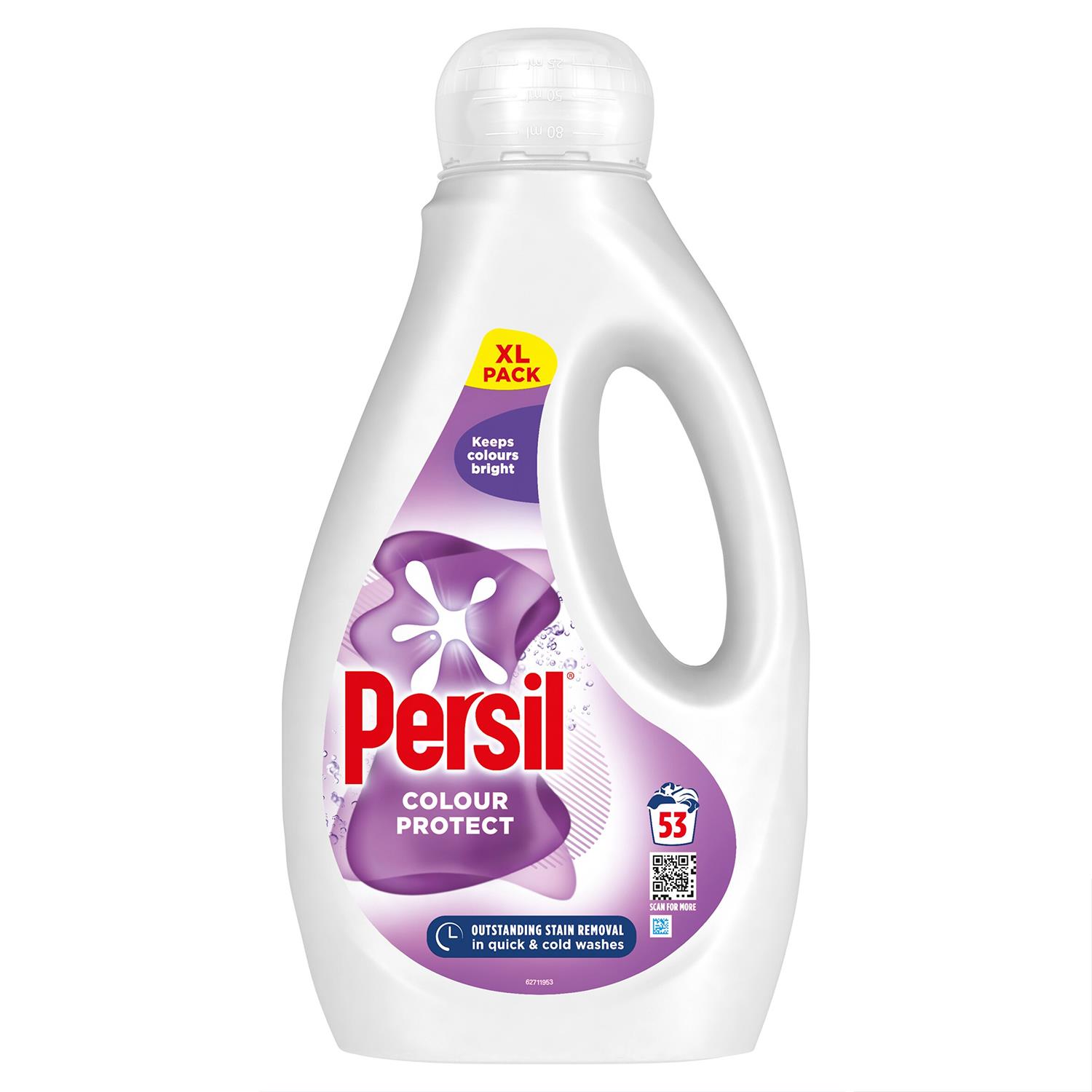 2x53W or 4x53W Persil Bio, NonBio, Colour Washing Liquid Detergent 1.431Litre - Picture 15 of 53