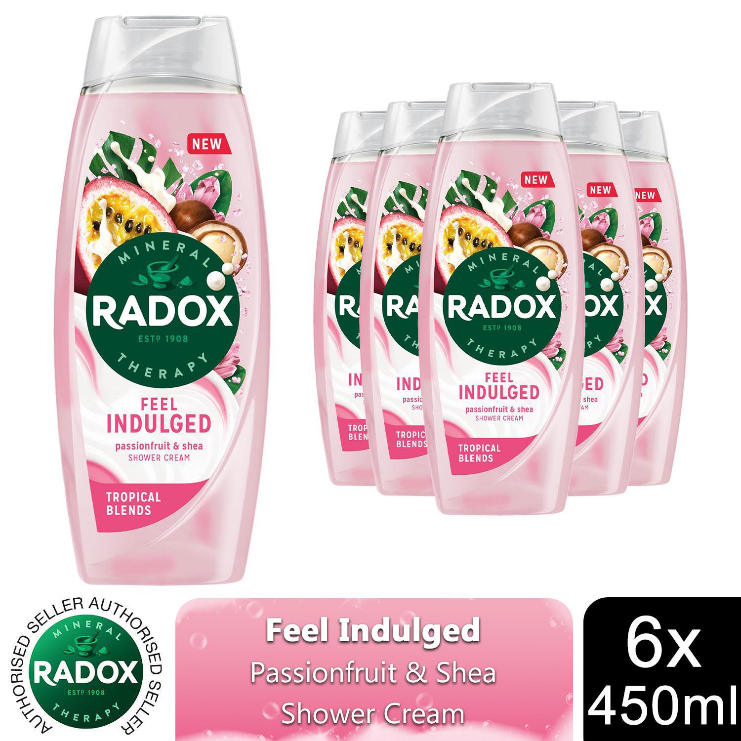 6x Radox Mineral Therapy Feel Nourished, Restored or Indulged Shower Cream,450ml - Picture 9 of 25