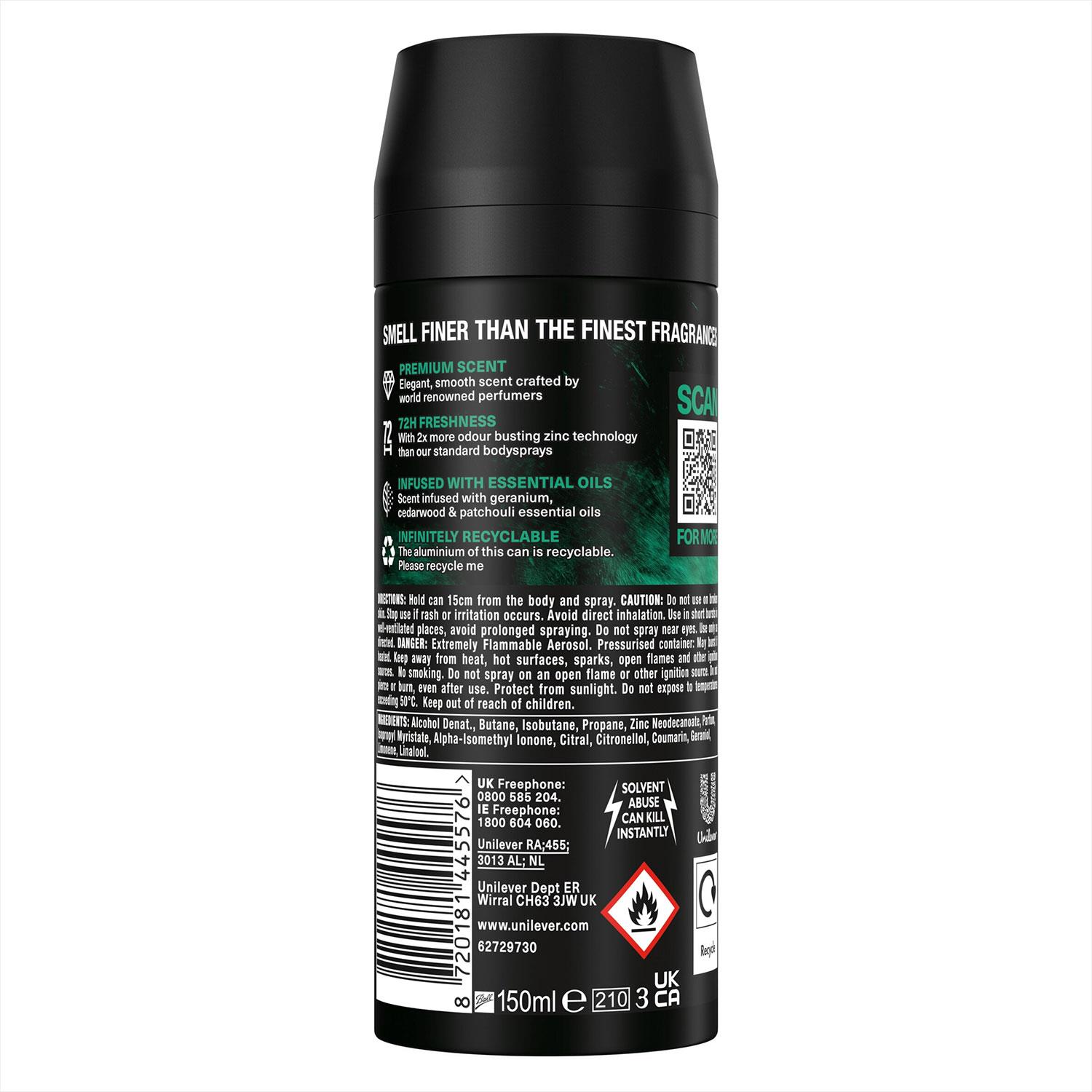 Lynx Fine Fragrance Collection 72H Fresh Premium Deodorant Body Spray, 24x 150ml - Picture 64 of 66