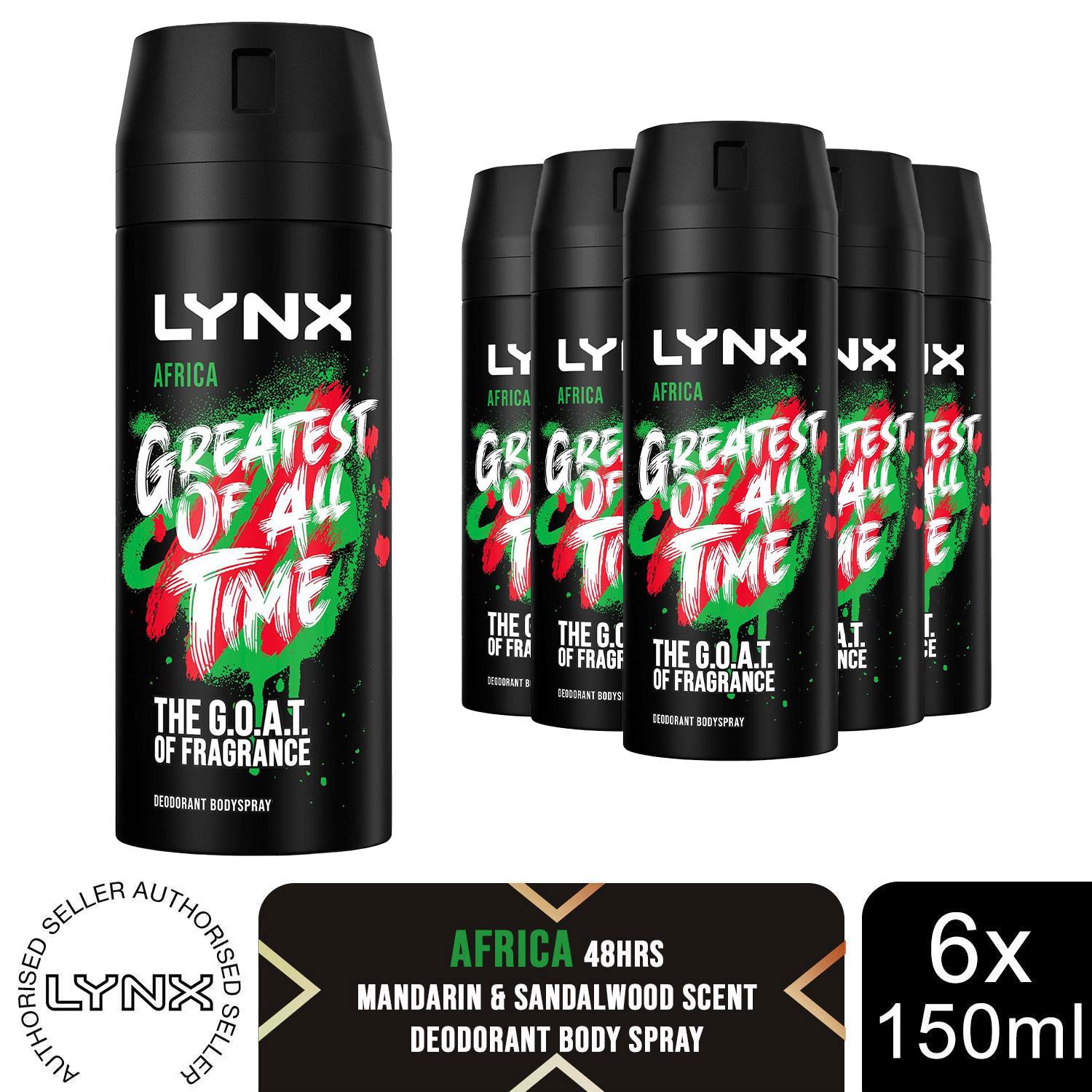 Lynx 48-Hour Odour Protection Body Spray Deodorant, 3 or 6 Pack, 150ml - Picture 100 of 185