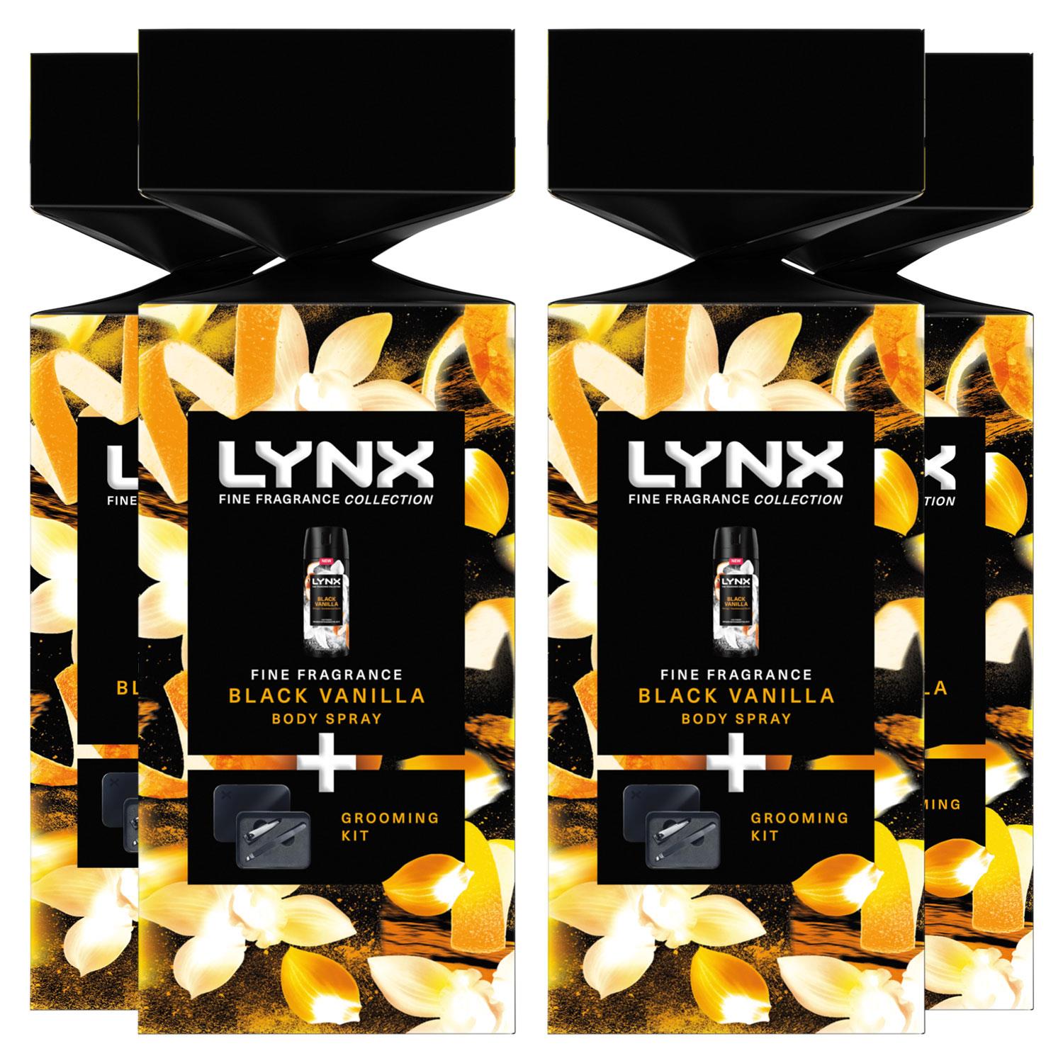 Lynx Fine Fragrance Black Vanilla Body Spray Gift Set for Him with Grooming Kit - Bild 36 von 36