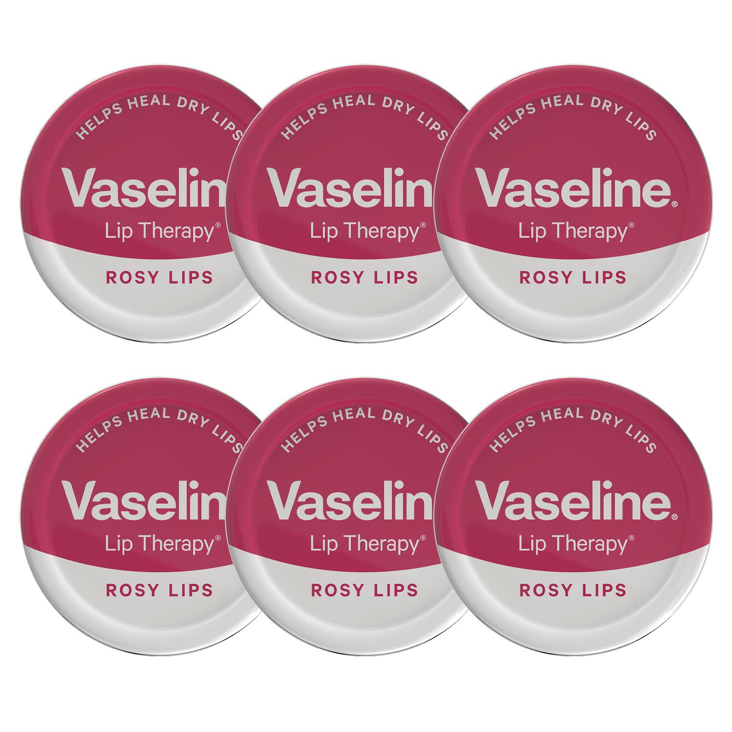 Vaseline Lip Therapy Petroleum Jelly, Rosy Lips/Aloe Vera/Original/Cocoa, 20gm - Picture 91 of 91