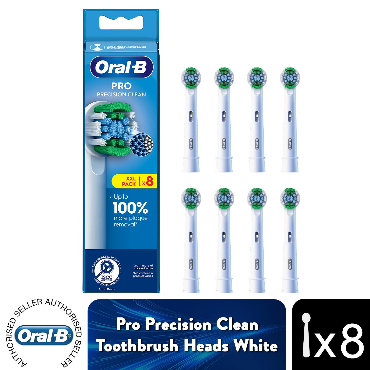 Oral-B Precision, Sensi Clean, 3DWhite oder Cross-Action Zahnbürstenköpfe, 8 Stück - Bild 39 von 47