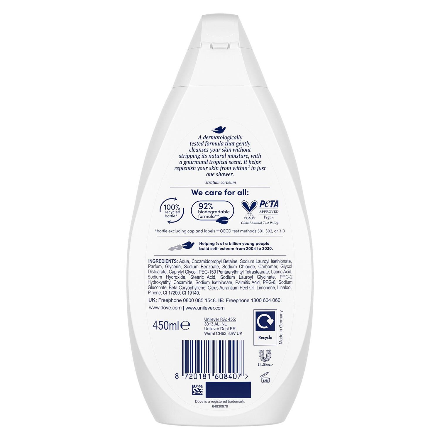 Dove Body Wash Moisturising Cream Caring/Pampering/Soothing 3x, 6x or 12x, 450ml - Picture 167 of 219