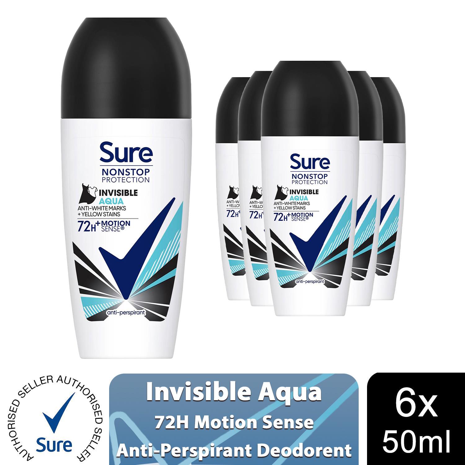 Sure Women Motion Sense AP Deodorant Roll-on 72H Nonstop, Protection, 50ml - Picture 57 of 83