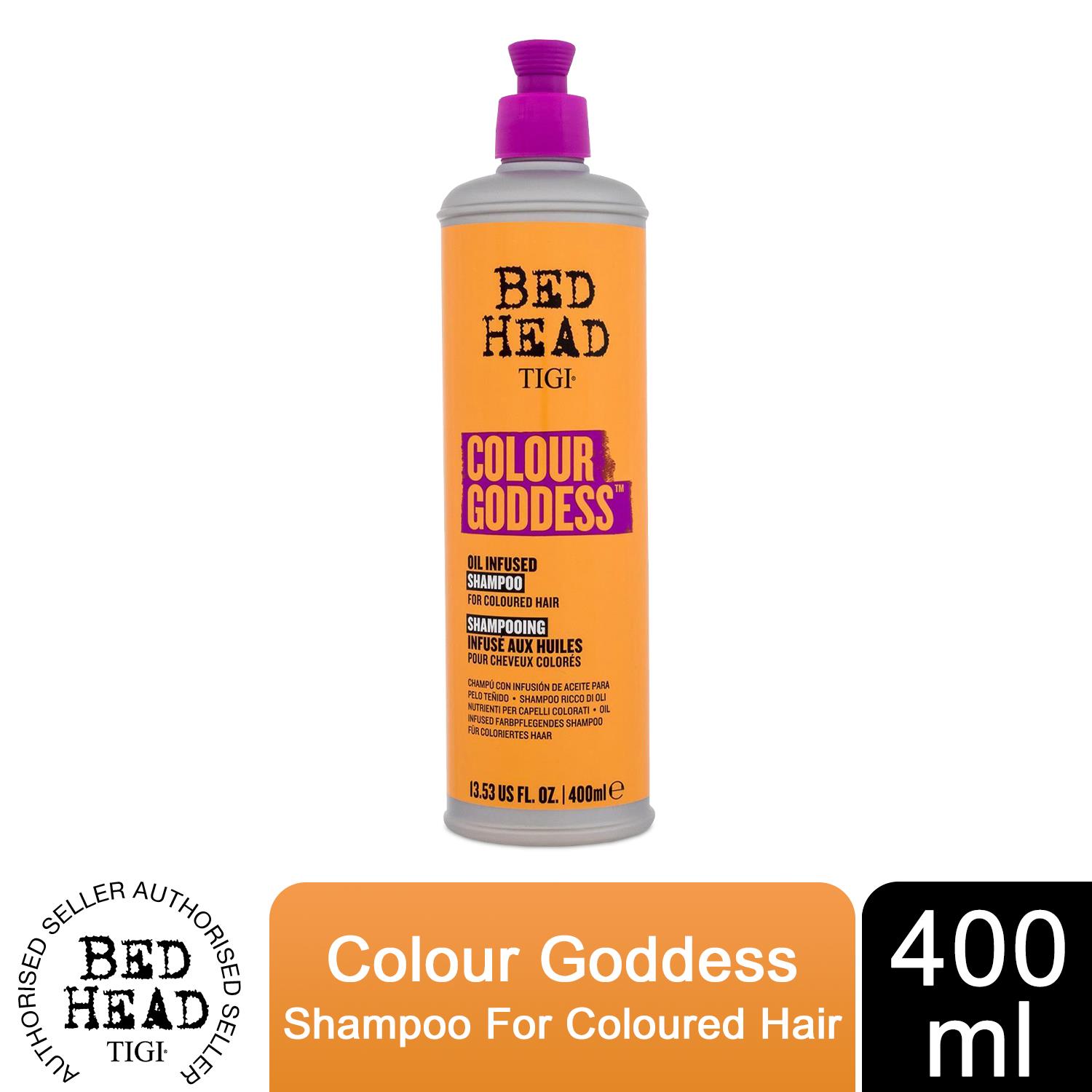 Bed Head by TIGI Colour Goddess Shampoo For Coloured Hair 400ml - Picture 9 of 43