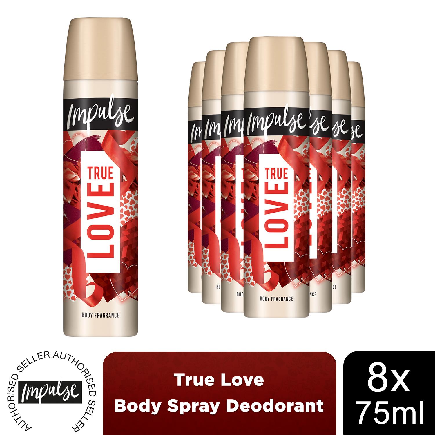 Impulse Body Spray Deodorant with Blend of Natural Scents 75ml, Multi-Packs - Picture 73 of 177