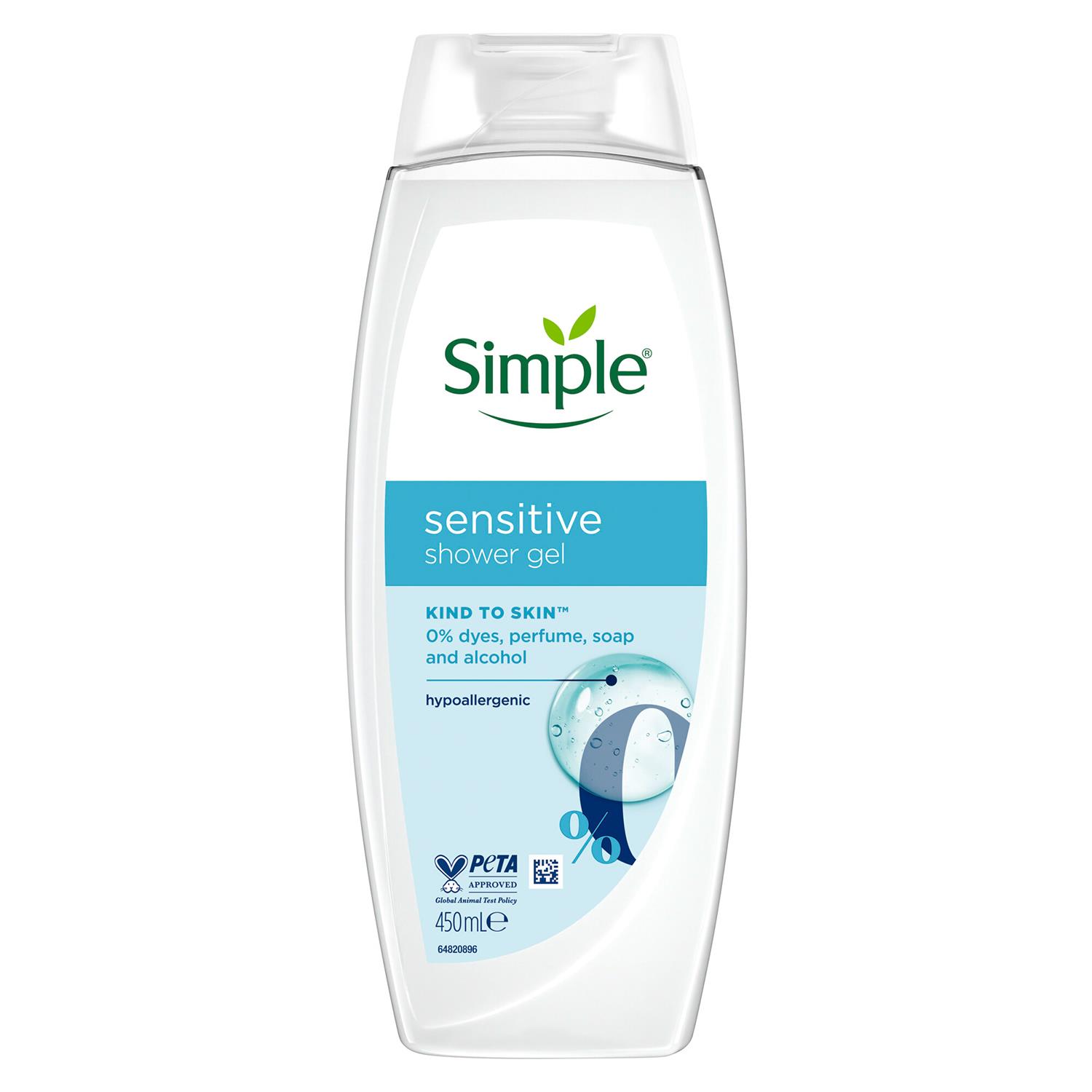 Gel de ducha refrescante, nutritivo o sensible Simple Kind to Skin, 450 ml - Imagen 95 de 124