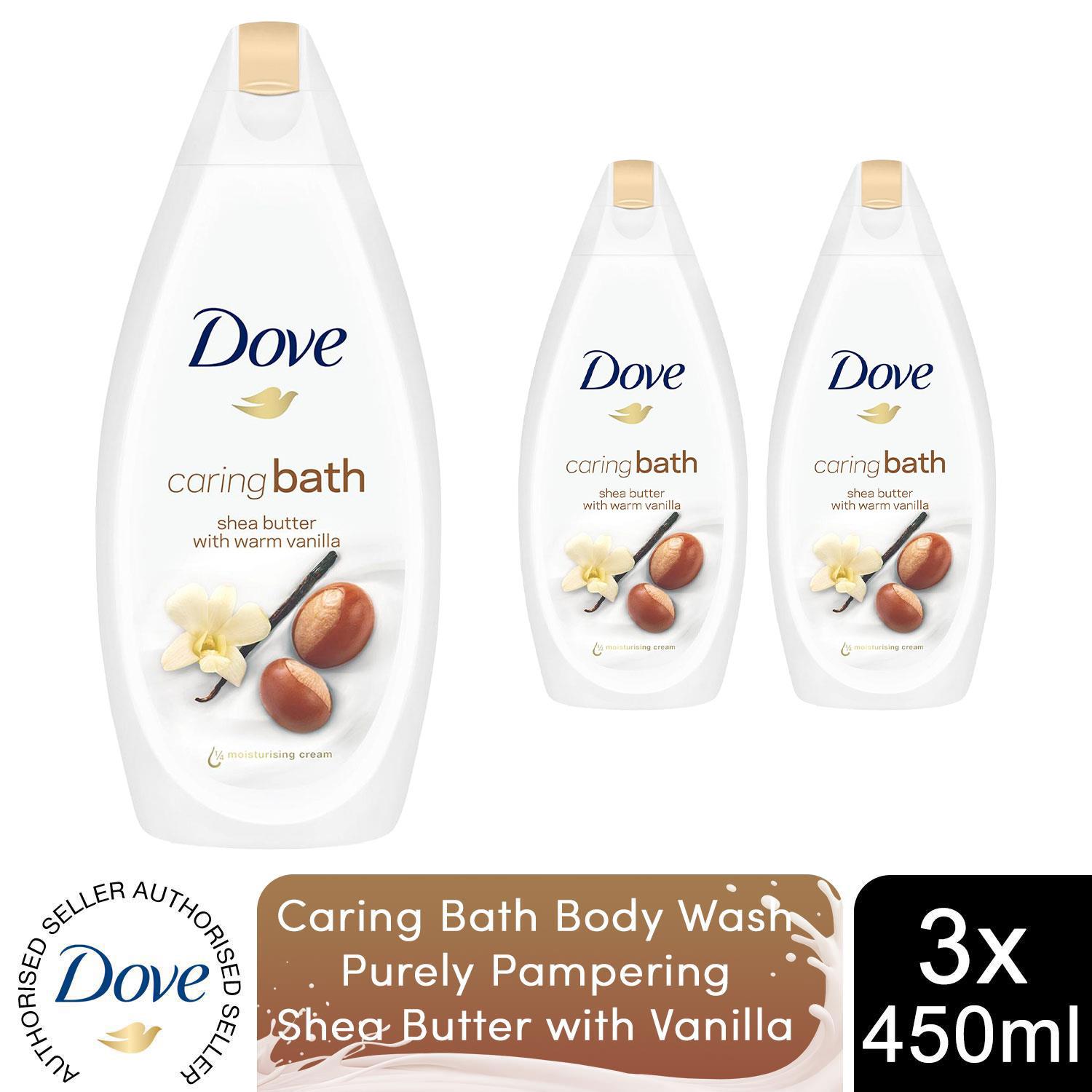 Dove Body Wash Moisturising Cream Caring/Pampering/Soothing 3x, 6x or 12x, 450ml - Picture 59 of 219
