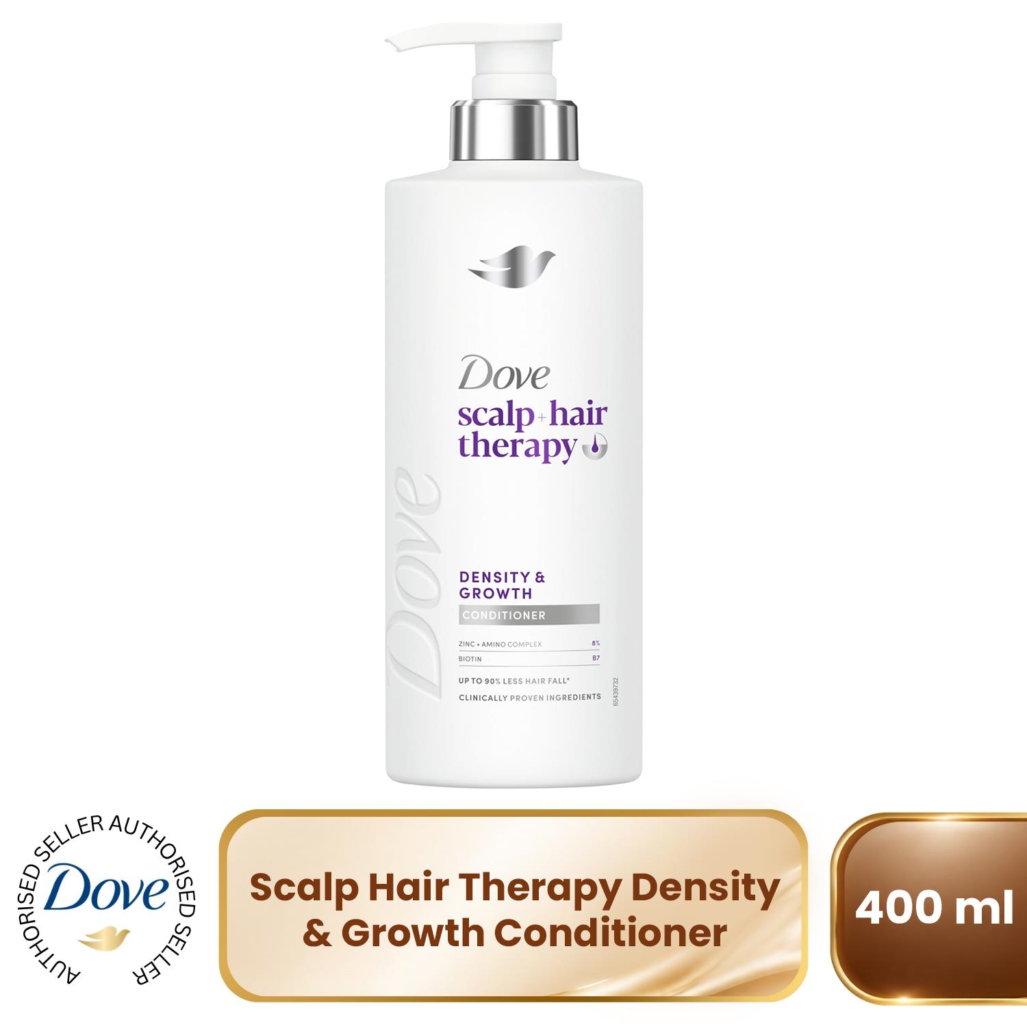 Dove scalp + hair therapy Density & Growth¹ 400 ml (Pack of 1), Multicolor - Image 5