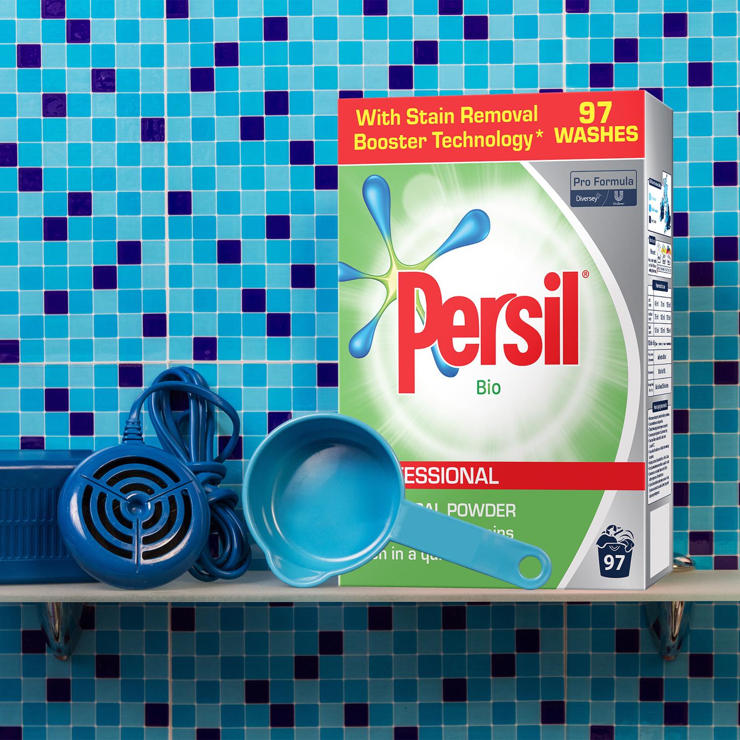 PERSIL PRO FORMULA Professional Bio or NonBio Washing Powder 6.3kg, 97