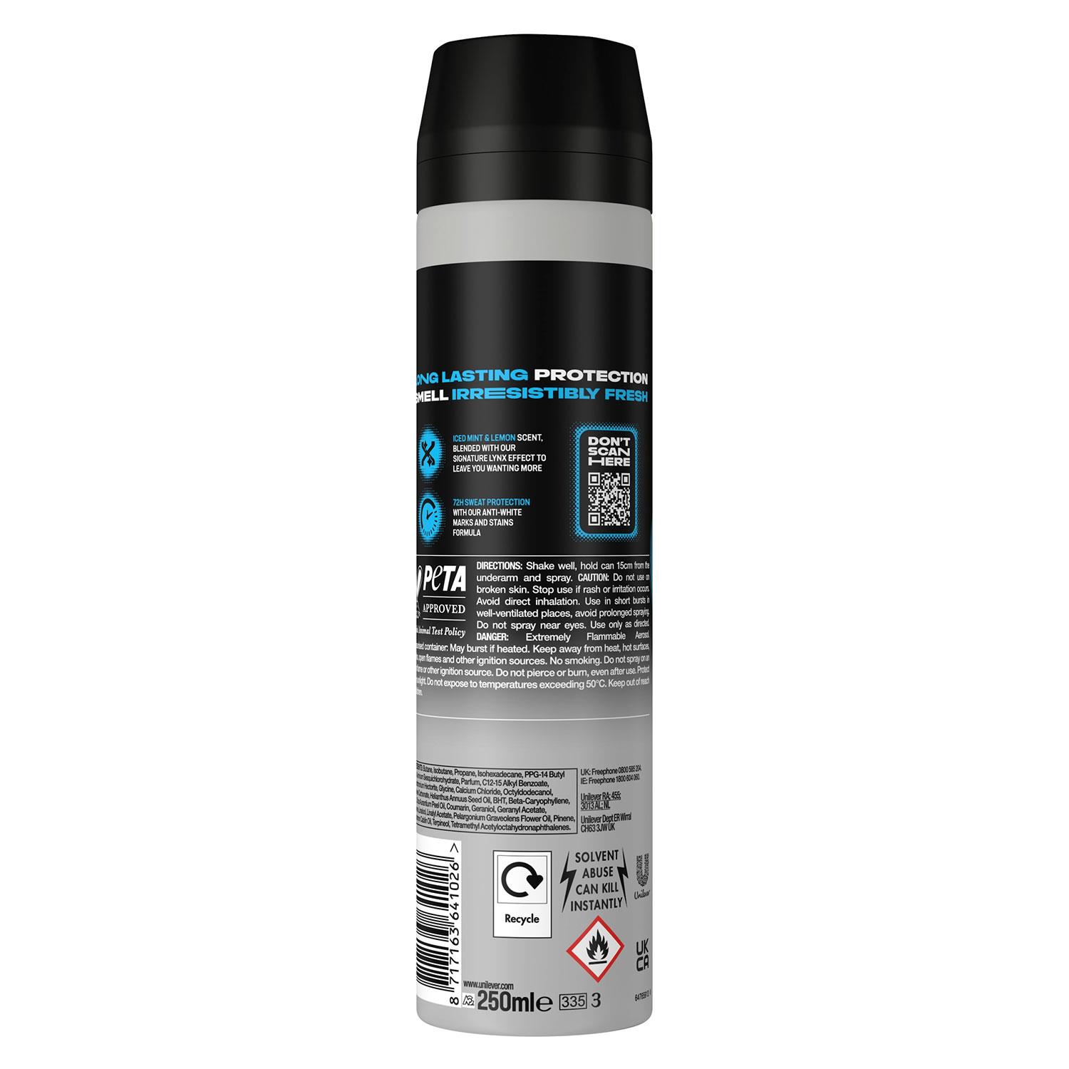 Lynx 12H Erfrischendes Duschgel 500 ml & 72H Fresh Antitranspirant 250ml, je 6x - Bild 40 von 46