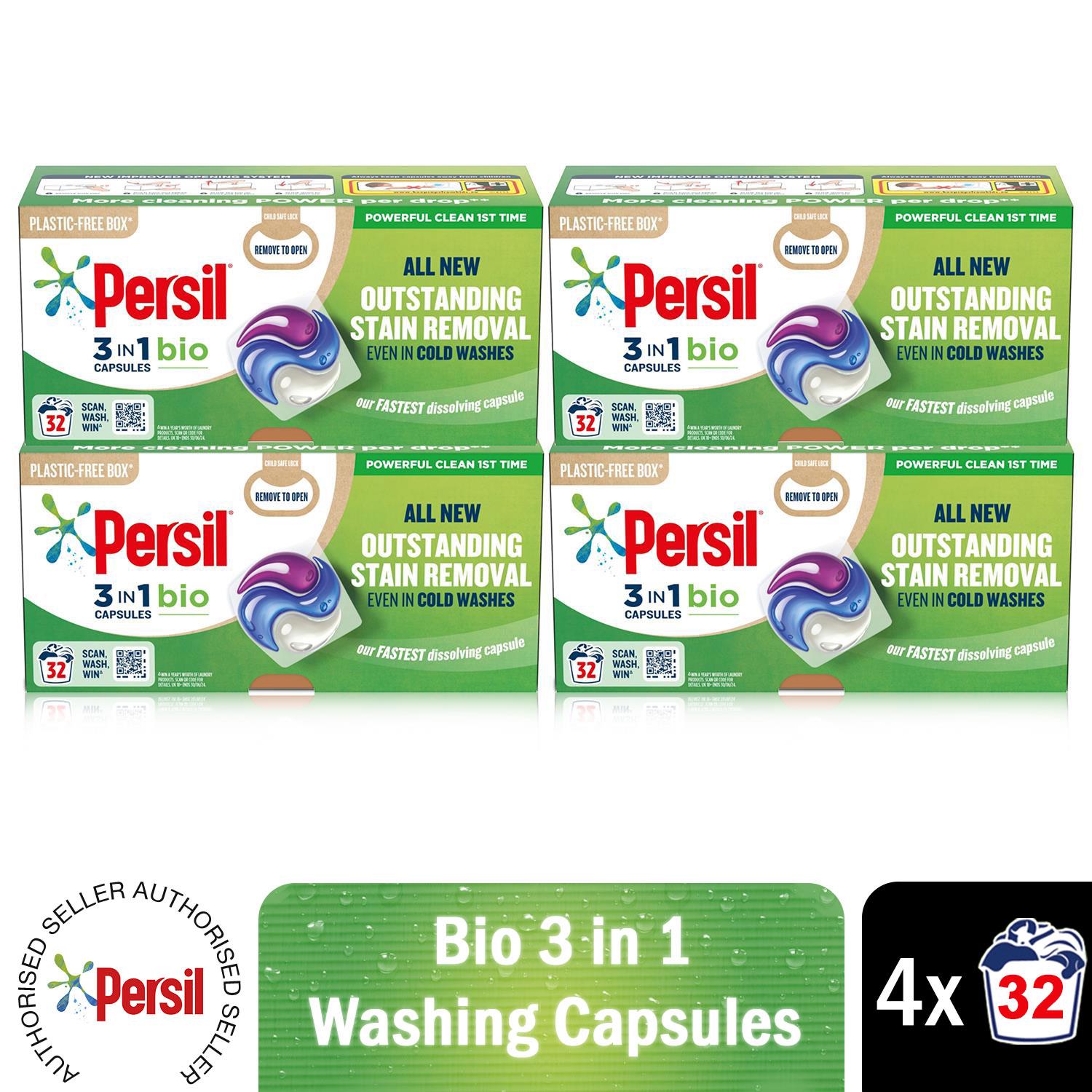 Persil 3-in-1 Washing Capsules, Colour Protect, Bio or Non-bio, 32 Washes - Picture 48 of 130