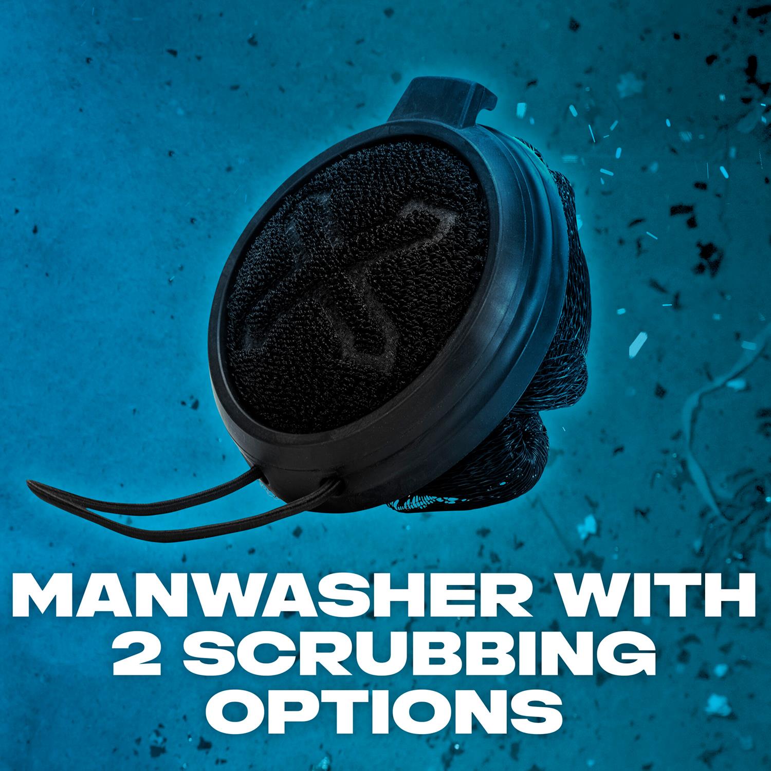 Lynx Manwasher 2-seitiges Duschwerkzeug mit zwei Scheueroptionen für eine bessere Reinigung - Bild 20 von 31