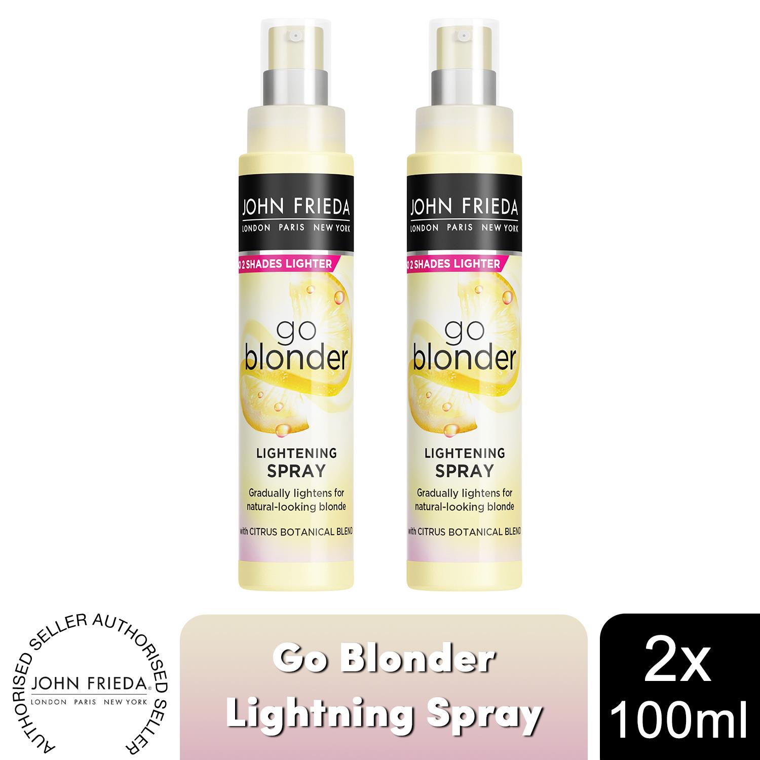 John Frieda Go Blonder Haircare Range of Shampoo, Conditioner & Lightening Spray - Picture 28 of 45