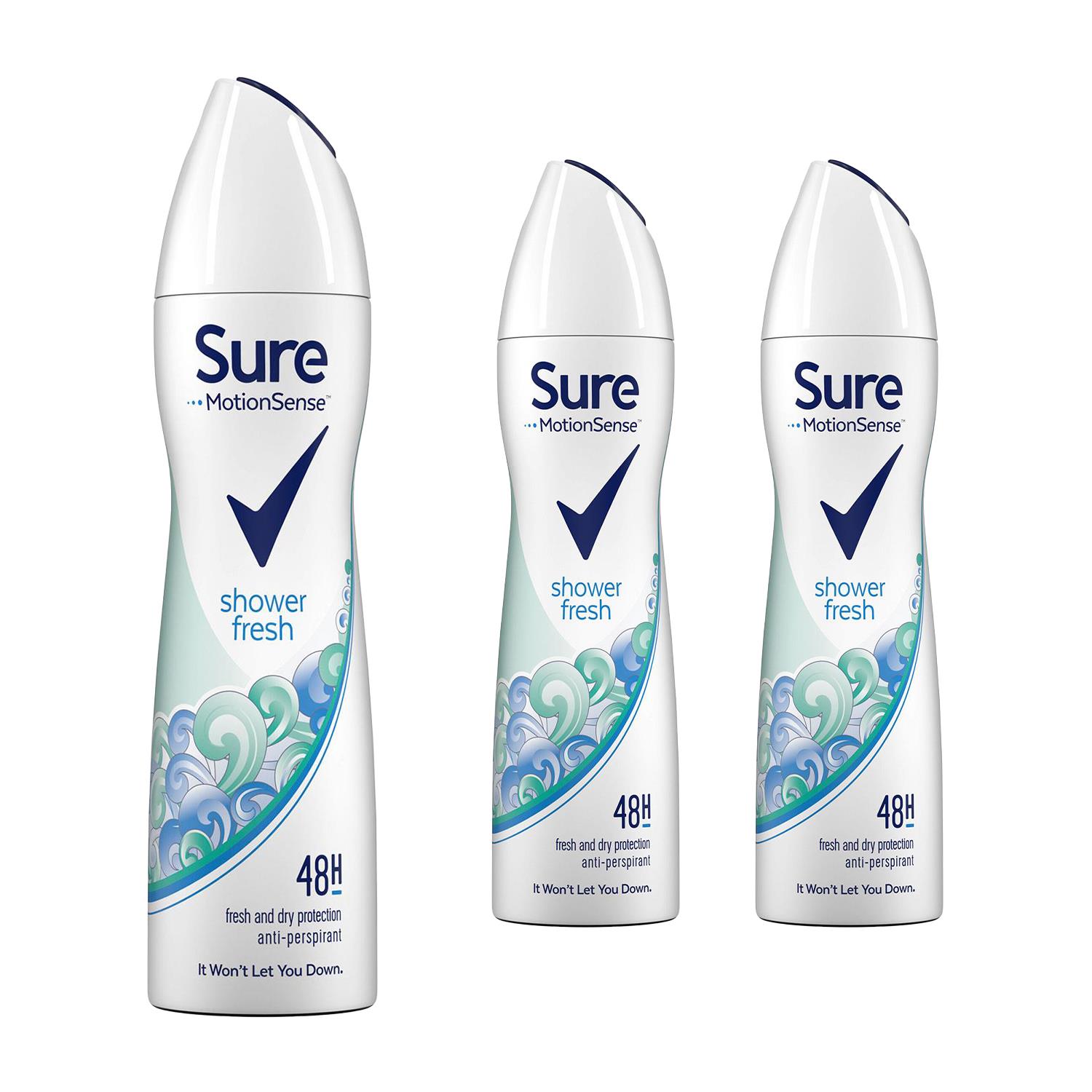 Sure Women Motion Sense Antiperspirant Deodorant, 3 Pack, 150ml - Picture 56 of 56