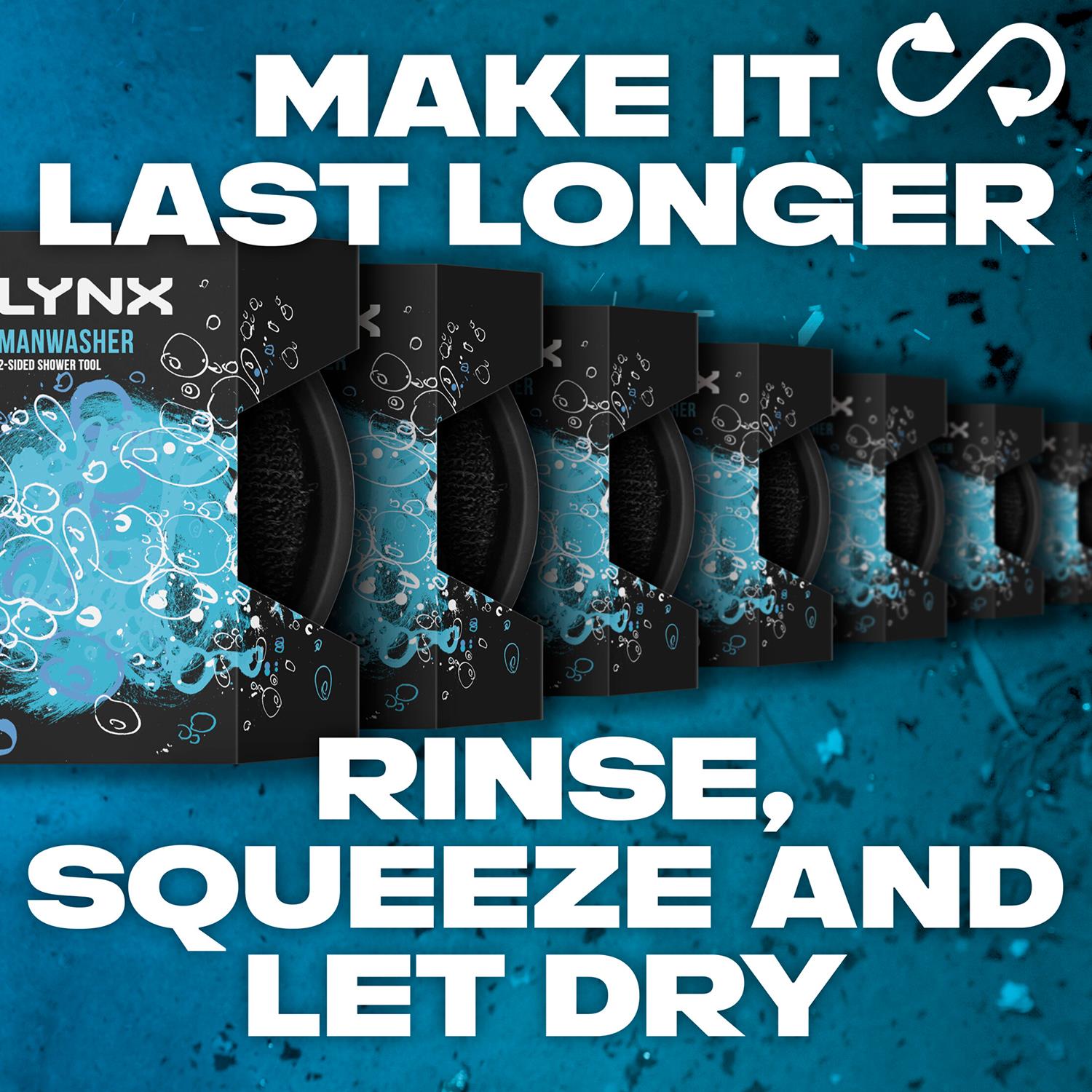 Lynx Manwasher 2-seitiges Duschwerkzeug mit zwei Scheueroptionen für eine bessere Reinigung - Bild 28 von 31