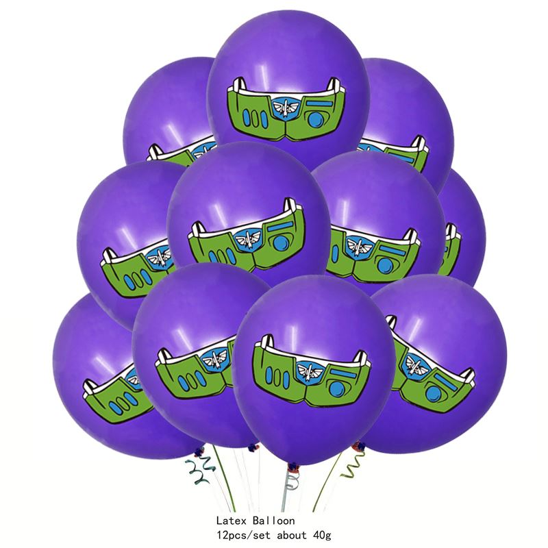 Globos Potdemiel Toy Story - Decoraciones de fiesta de látex de 12 pulgadas - Juego de 12 piezas - Imagen 2 de 10