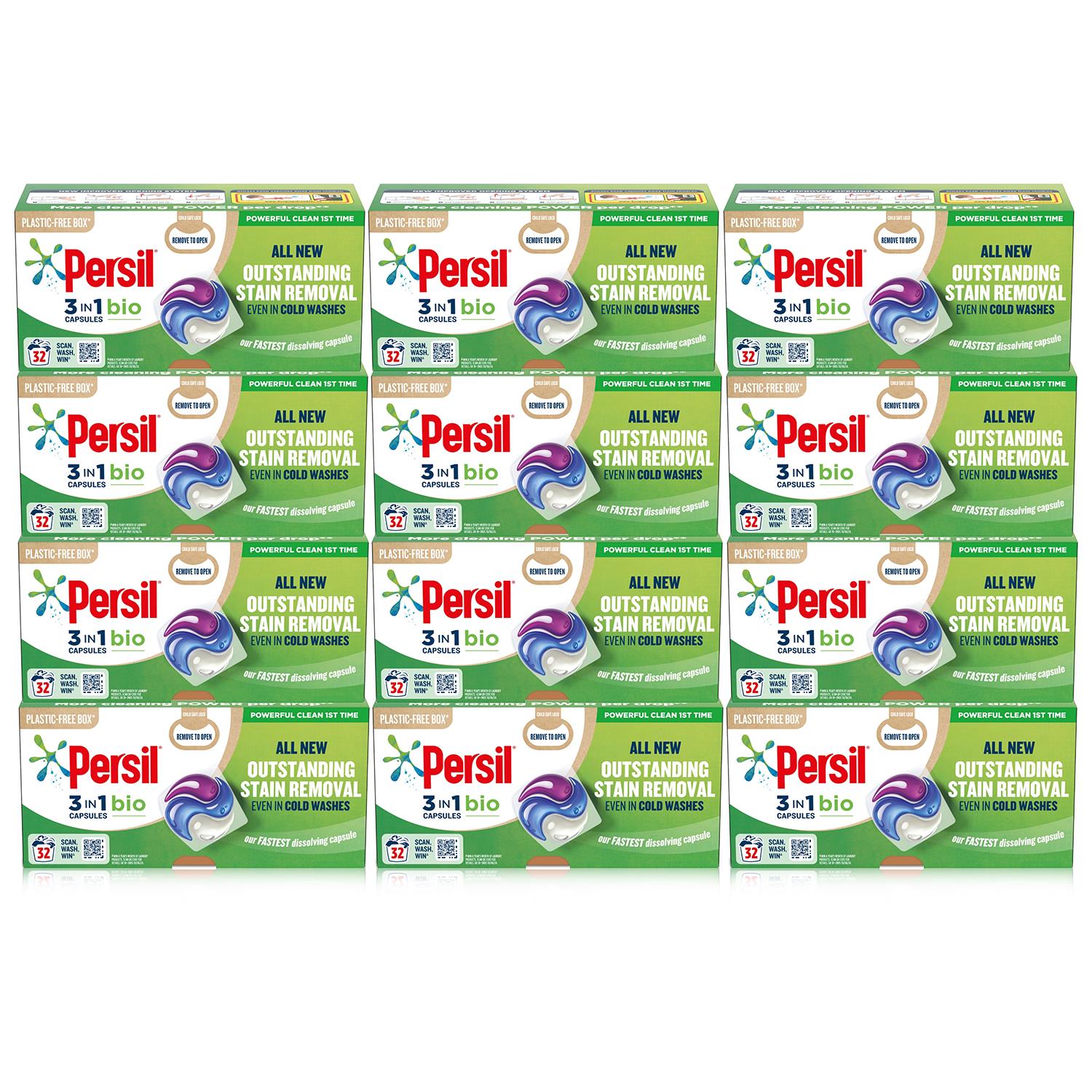 Persil 3-in-1 Washing Capsules, Colour Protect, Bio or Non-bio, 32 Washes - Picture 117 of 130