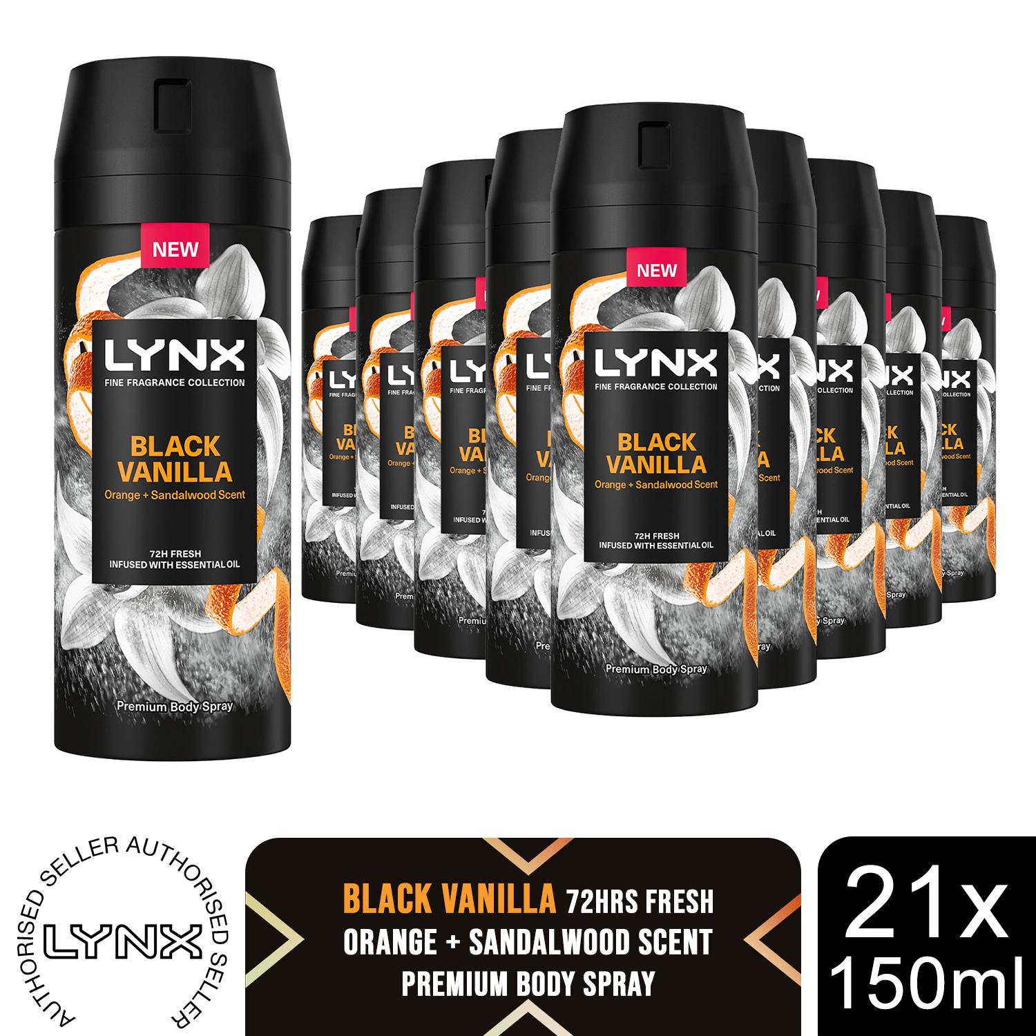 Lynx Fine Fragrance Collection 72H Fresh Premium Deodorant Body Spray, 21x 150ml - Picture 24 of 67