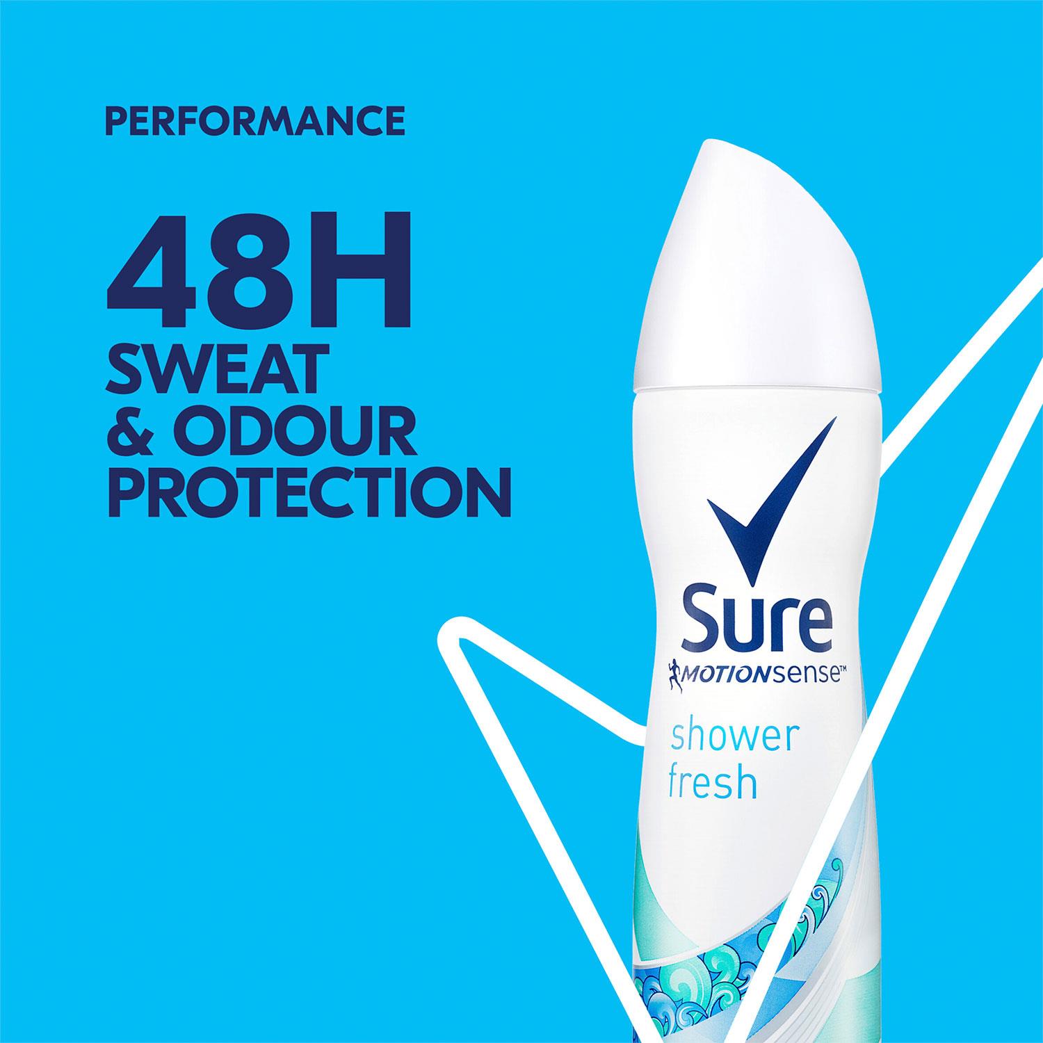Sure Women Motion Sense Antiperspirant Deodorant, 3 Pack, 150ml - Picture 50 of 56