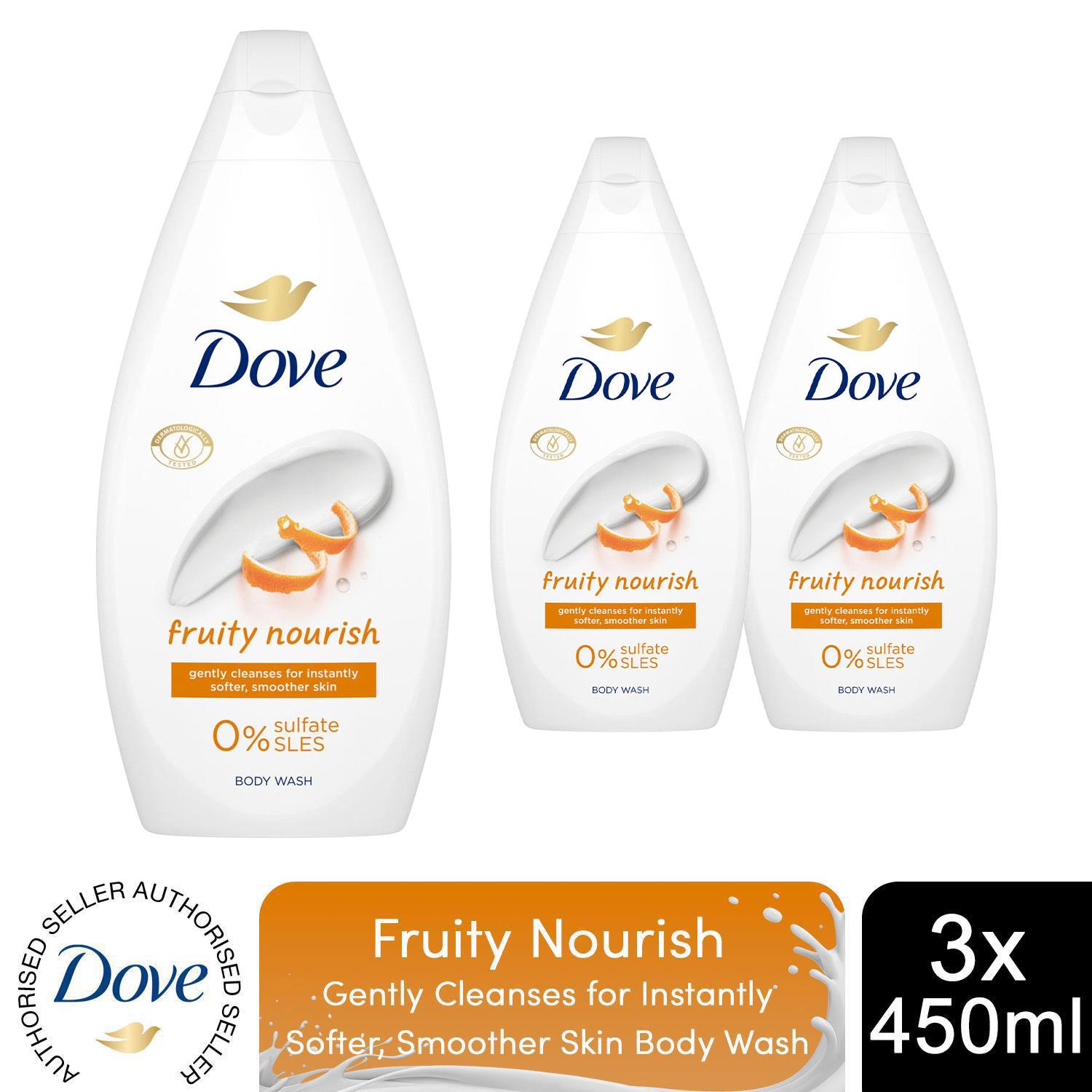 Dove Body Wash Moisturising Cream Caring/Pampering/Soothing 3x, 6x or 12x, 450ml - Picture 29 of 219