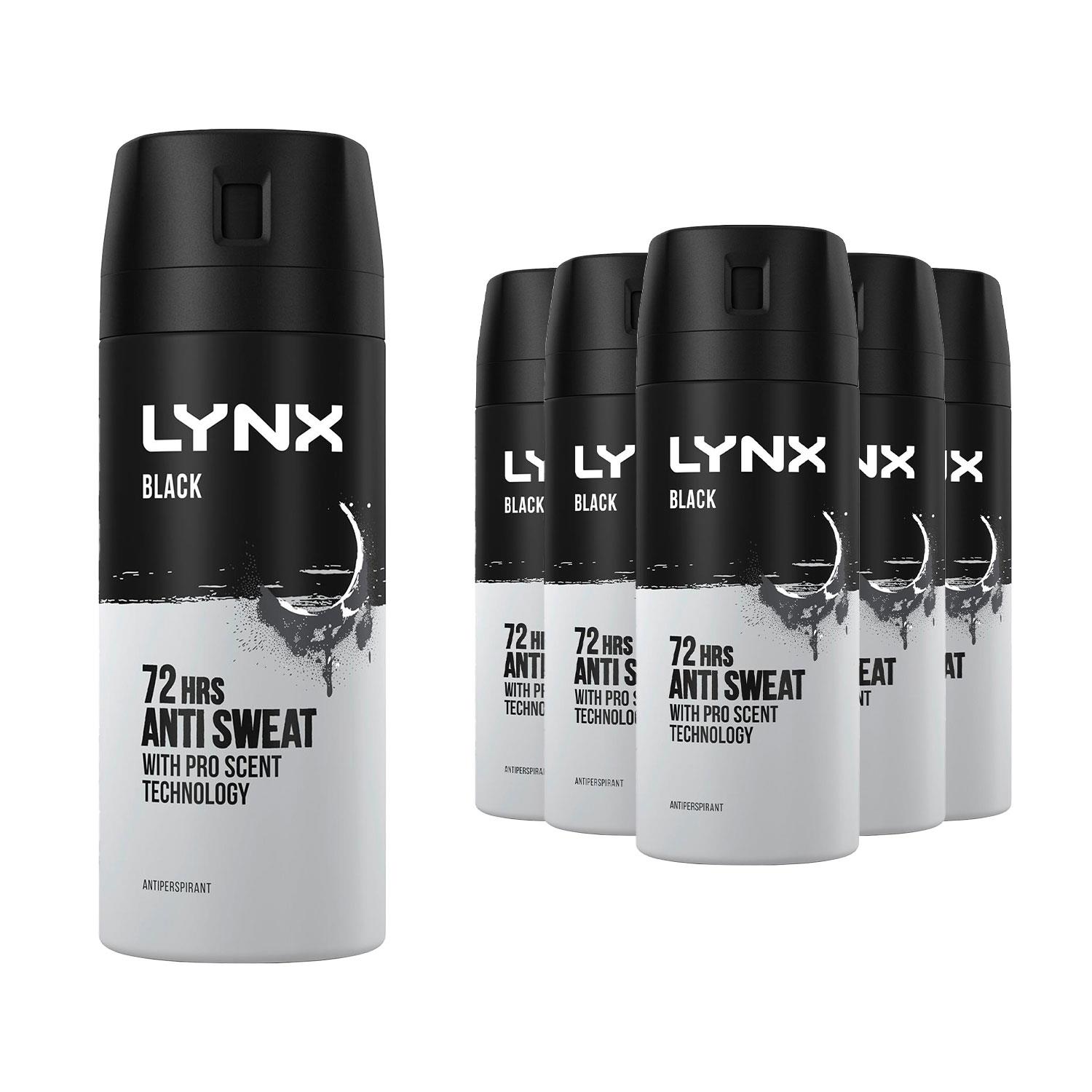 Lynx 72H Anti Sweat Body Spray Africa/Gold/Black/Dark Temptation, 3x or 6x 150ml - Picture 49 of 49