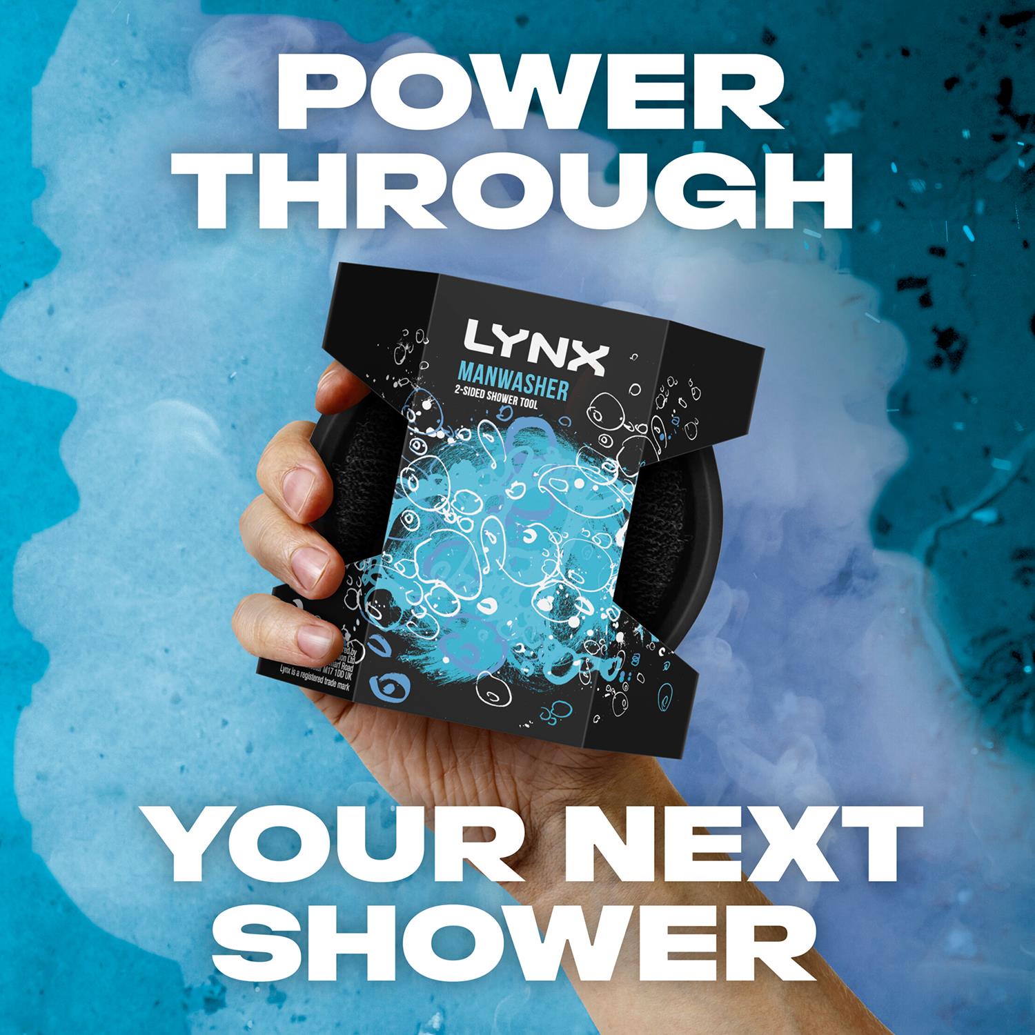 Lynx Manwasher 2-seitiges Duschwerkzeug mit zwei Scheueroptionen für eine bessere Reinigung - Bild 19 von 31