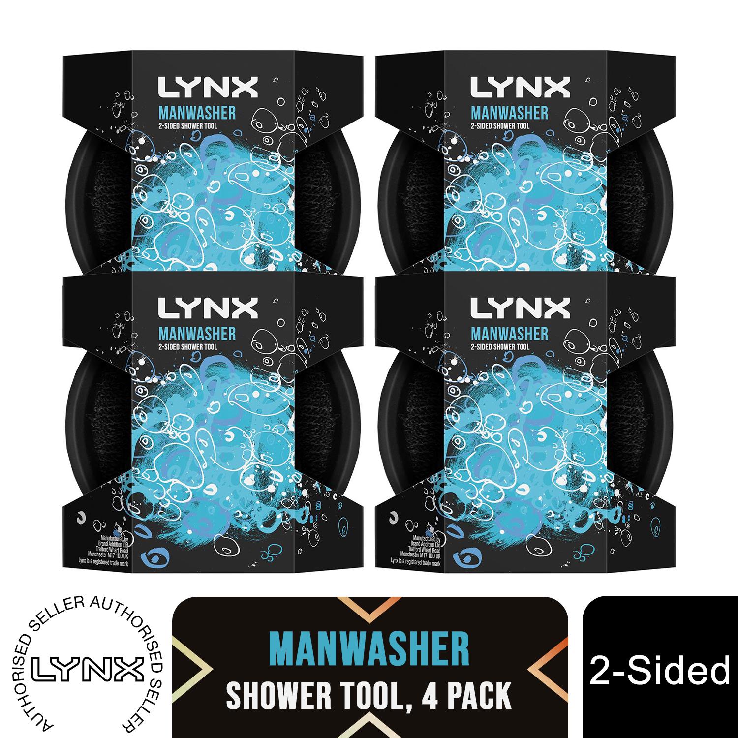 Lynx Manwasher 2-seitiges Duschwerkzeug mit zwei Scheueroptionen für eine bessere Reinigung - Bild 24 von 31