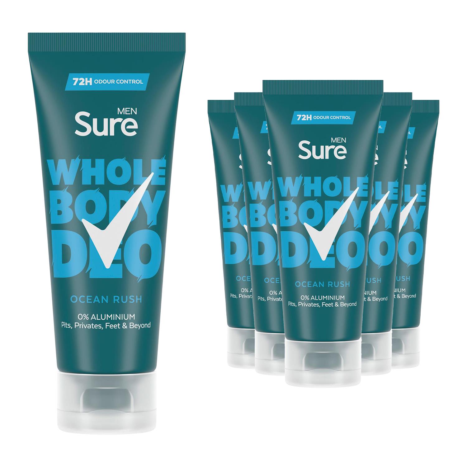 Sure Men Whole Body Deodorant Cream Ocean Rush & Active Fresh, 75ml - Picture 34 of 64