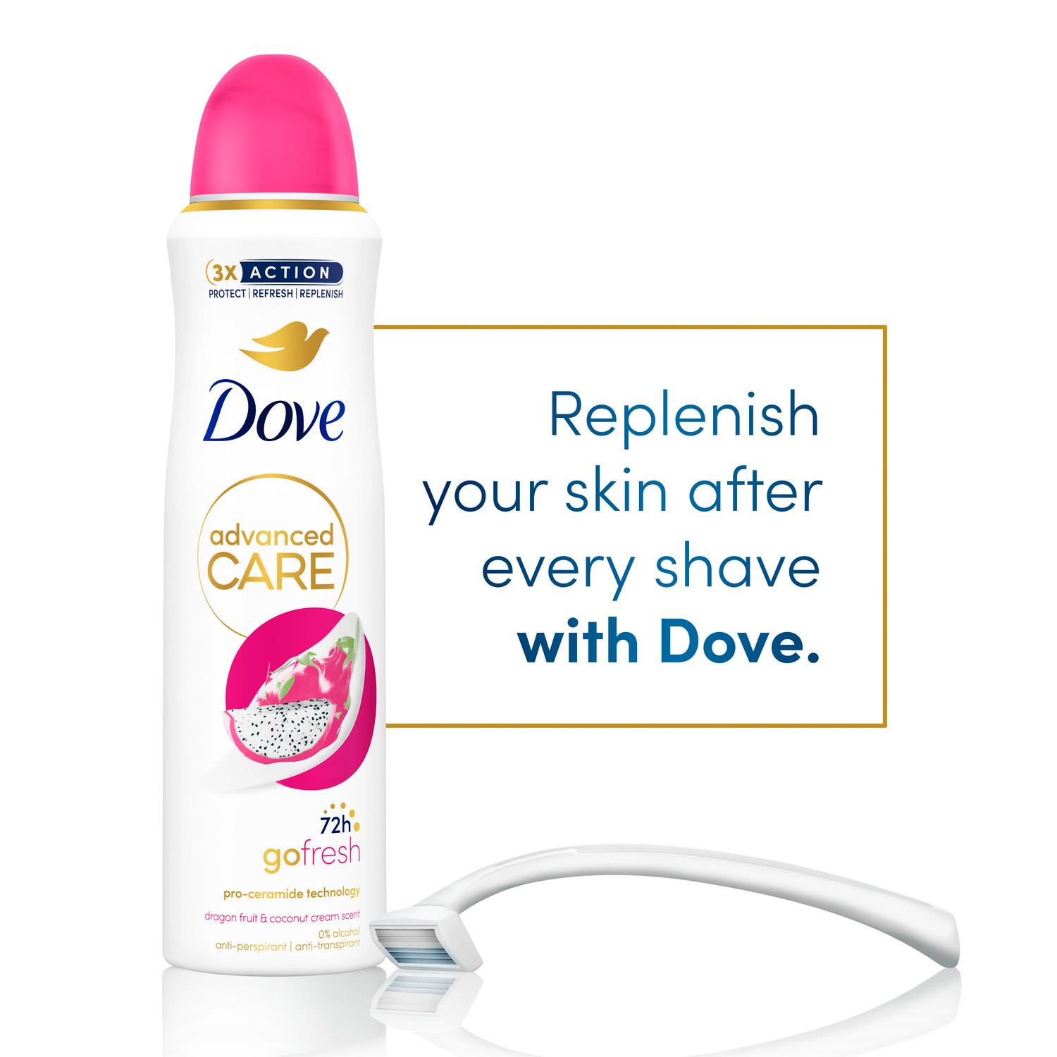 Dove Advanced Care Antiperspirant 72H Protection Deodorant Spray for Women,200ml - Picture 39 of 370