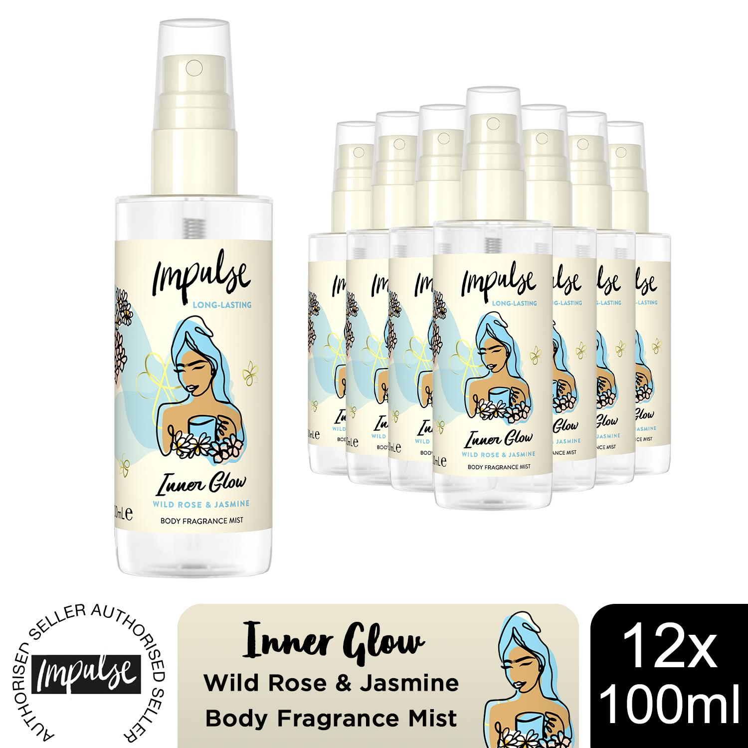 Impulse Body Mist with Long Lasting Fresh Fragrance Range for Women 12 Pk,100ml - Picture 29 of 61