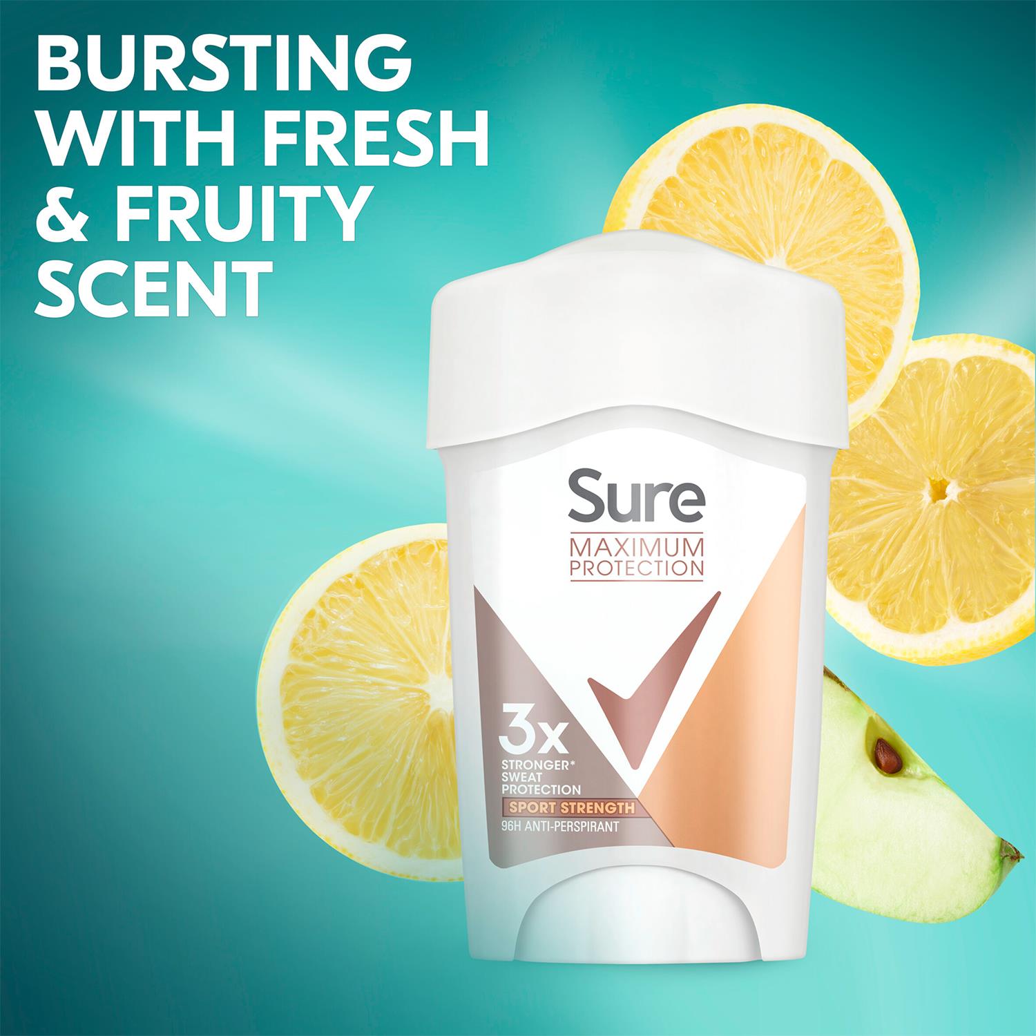 Sure Women Maximum Protection Anti-Perspirant Deodorant Cream, 45ml - Picture 134 of 142