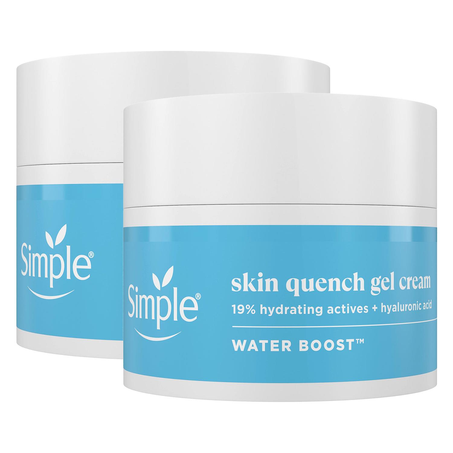 Simple WaterBoost Gel Wash150ml, Gel Cream50ml, or Night Cream50ml with Minerals - Picture 41 of 52