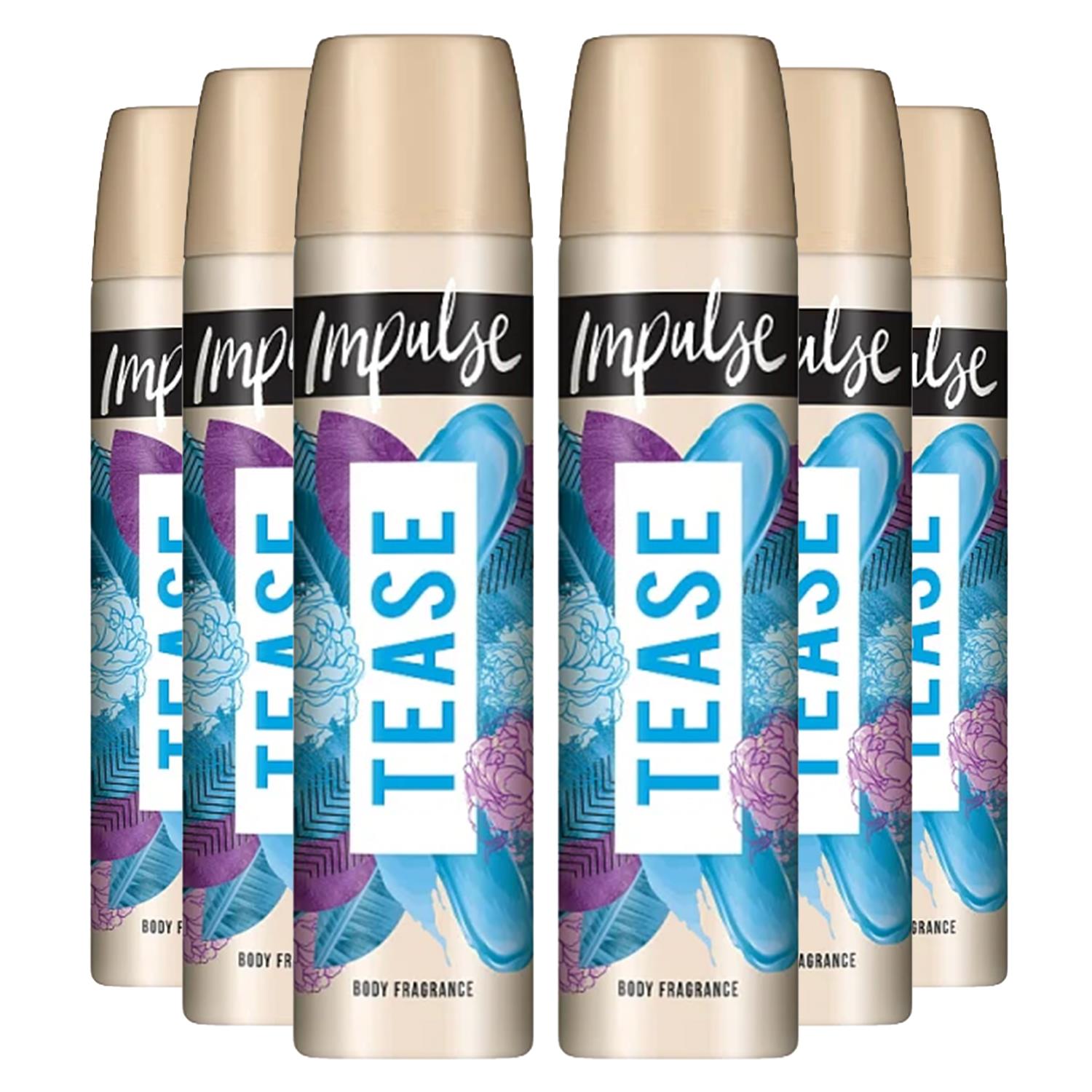 Impulse Body Spray Deodorant with Blend of Natural Scents 75ml, Multi-Packs - Picture 35 of 177